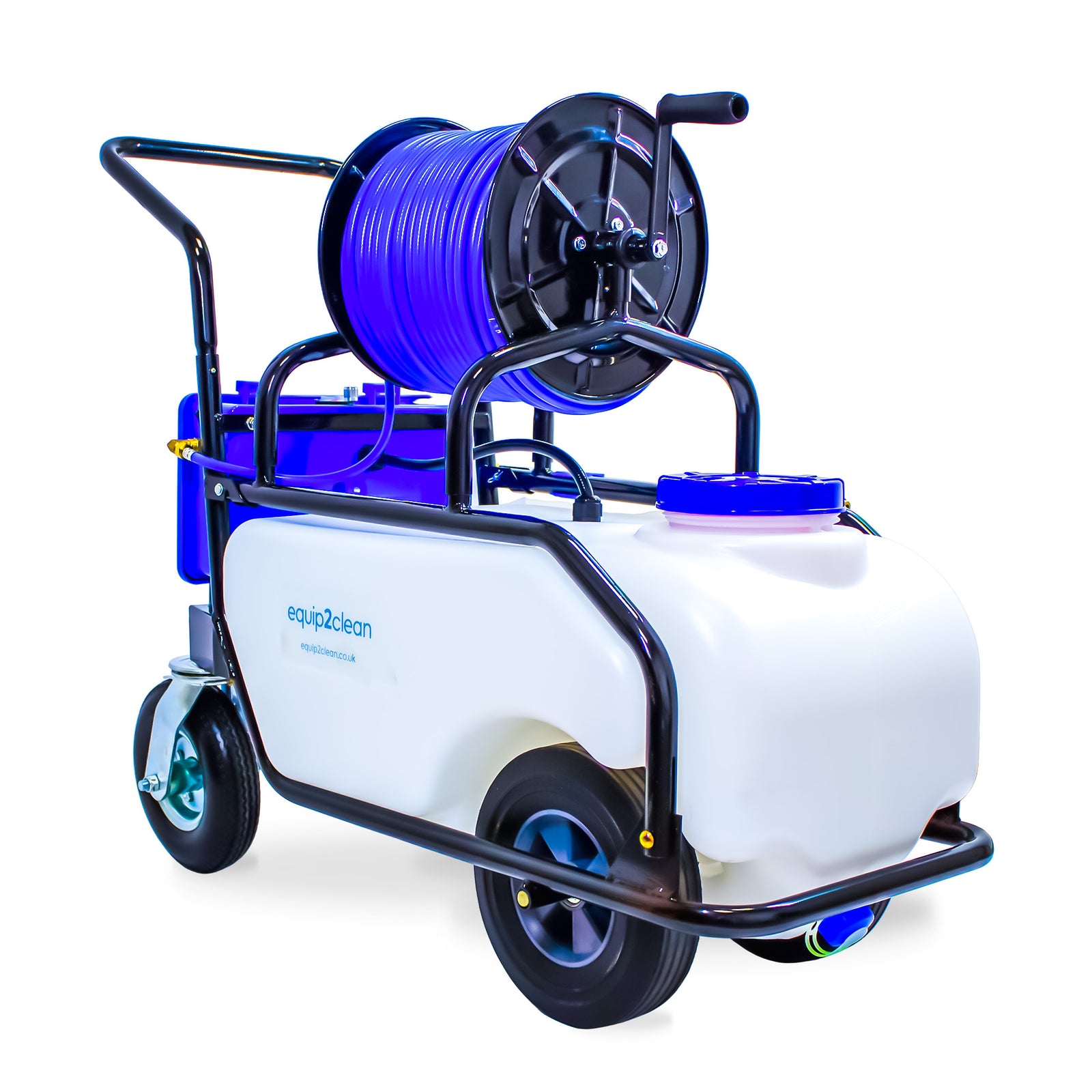 Aquaspray Pro 60L Water Spray Tank Trolley Equip2Clean Equip2clean