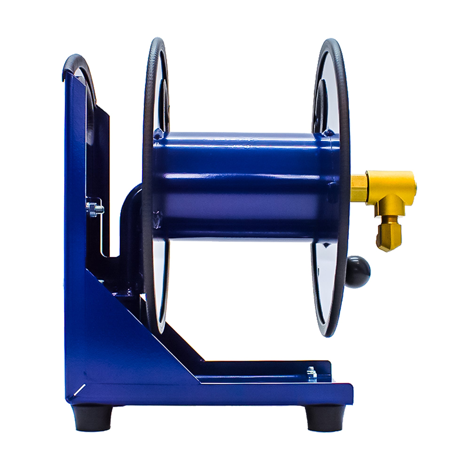 30m Hose Reel on Base Frame - Steel