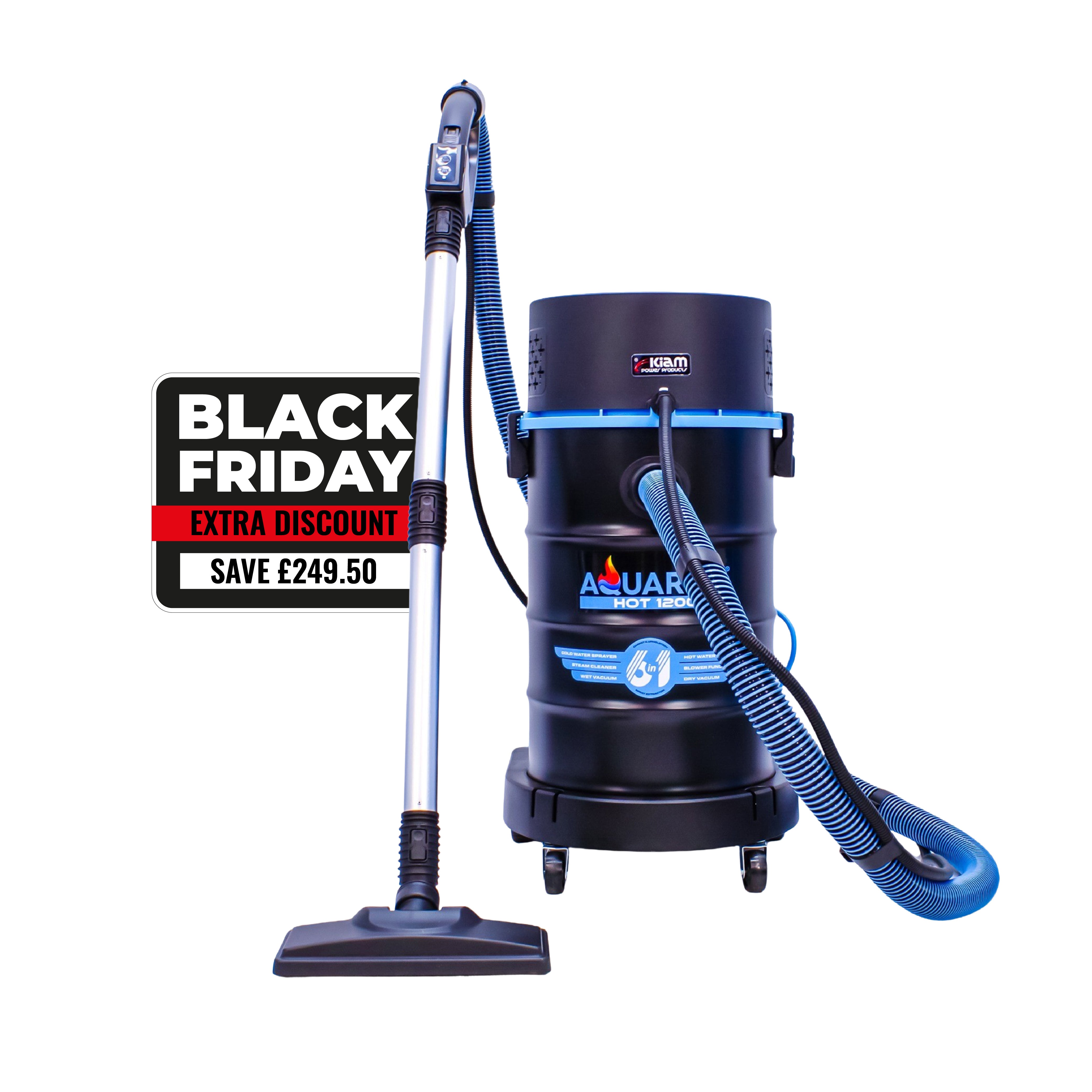 Aquarius HOT 1200 - 6 in 1 Carpet Cleaner 1200W 240V