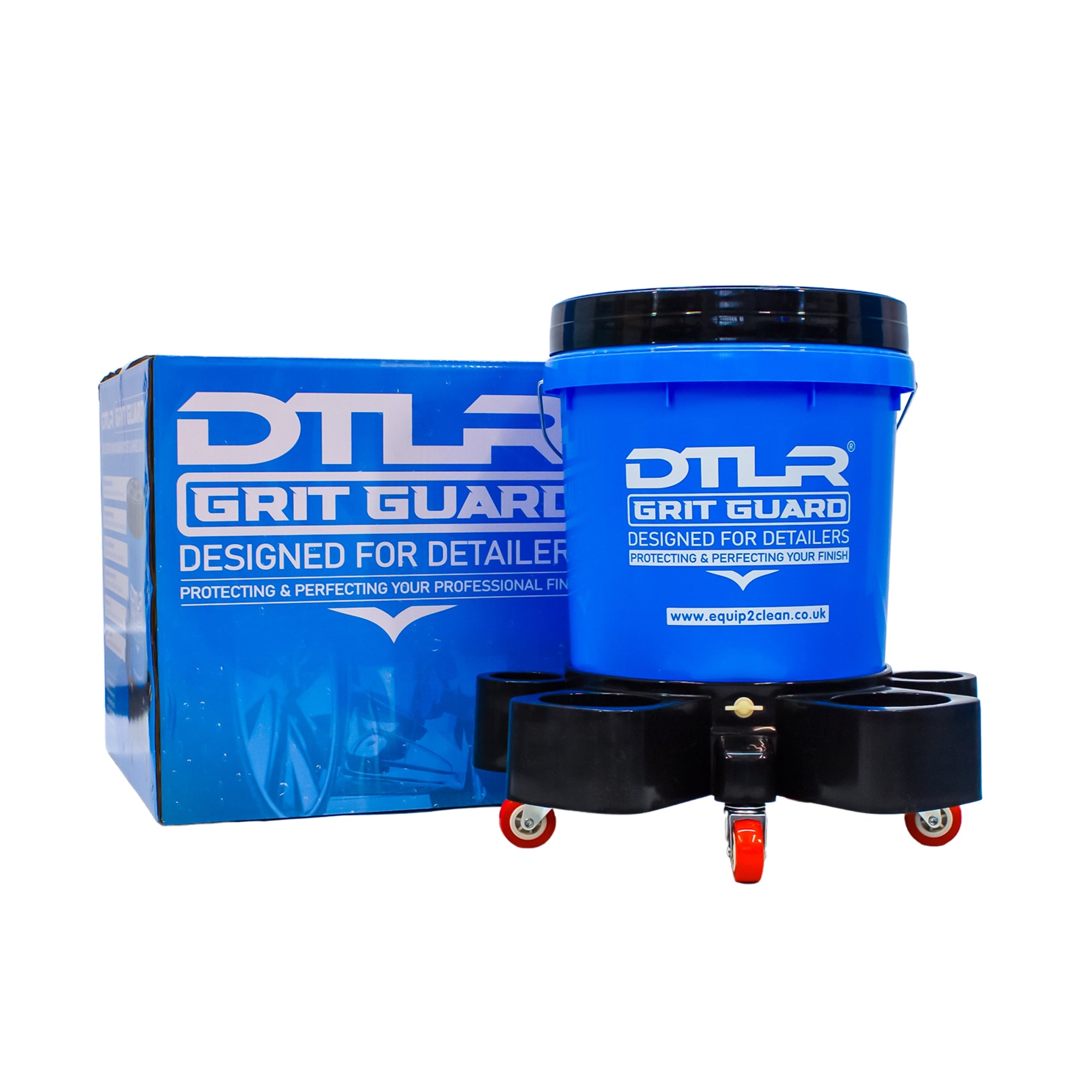 DTLR® Grit Guard Wash bucket with Trolley