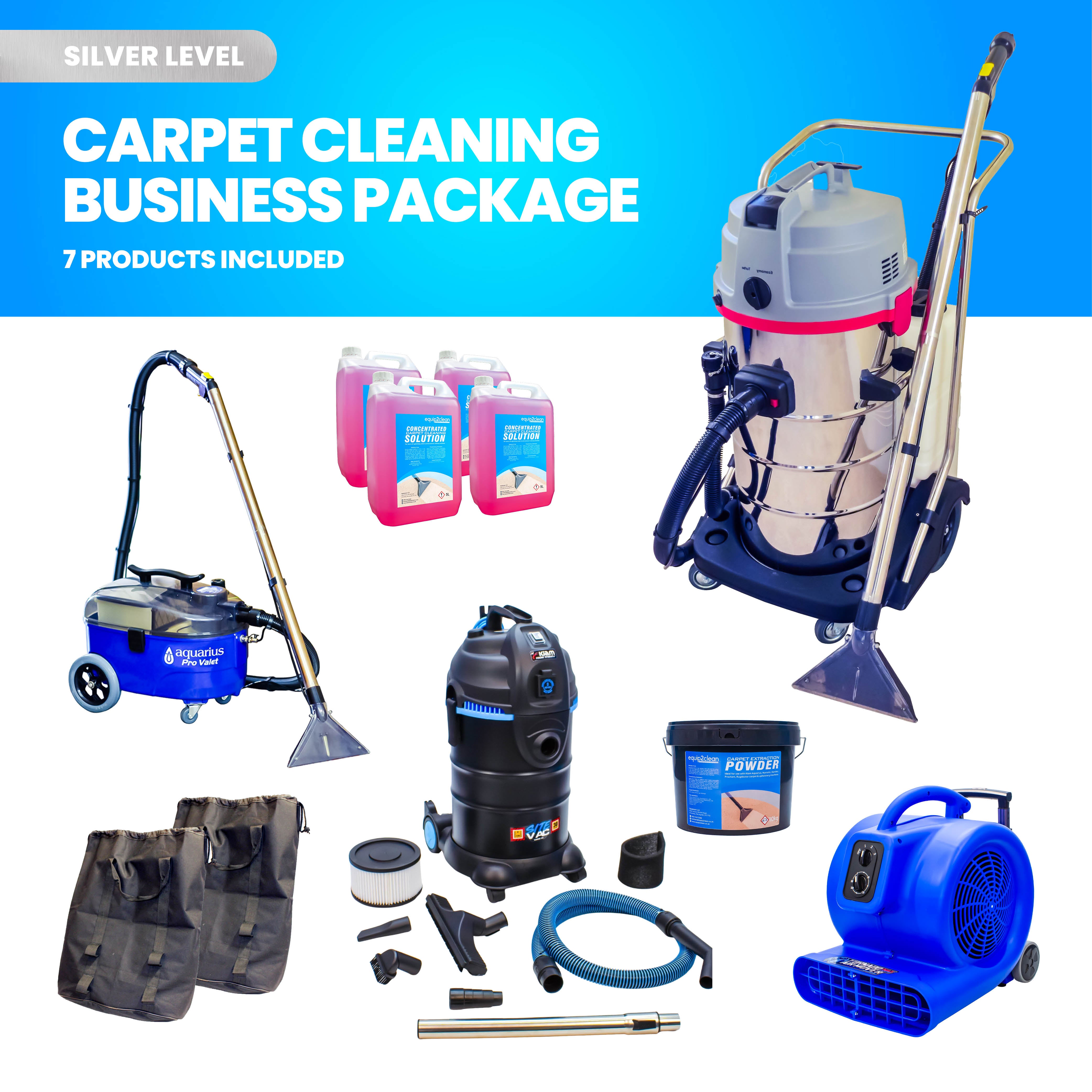 Professional Carpet and Upholstery Cleaning Equipment Business Start-Up Pack (Aquarius Contractor)