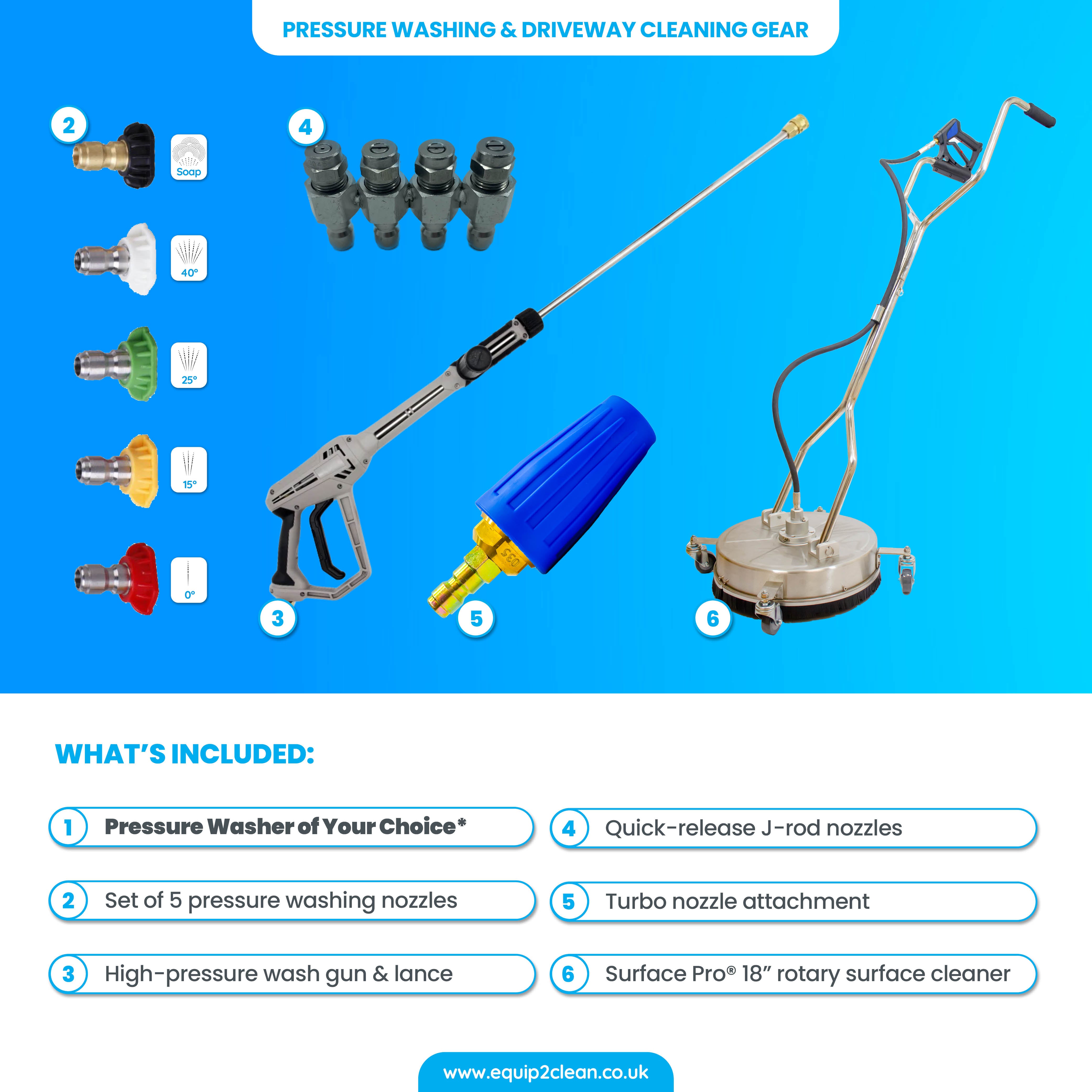 Bronze Driveway Cleaning Specialist Business Start-up Package