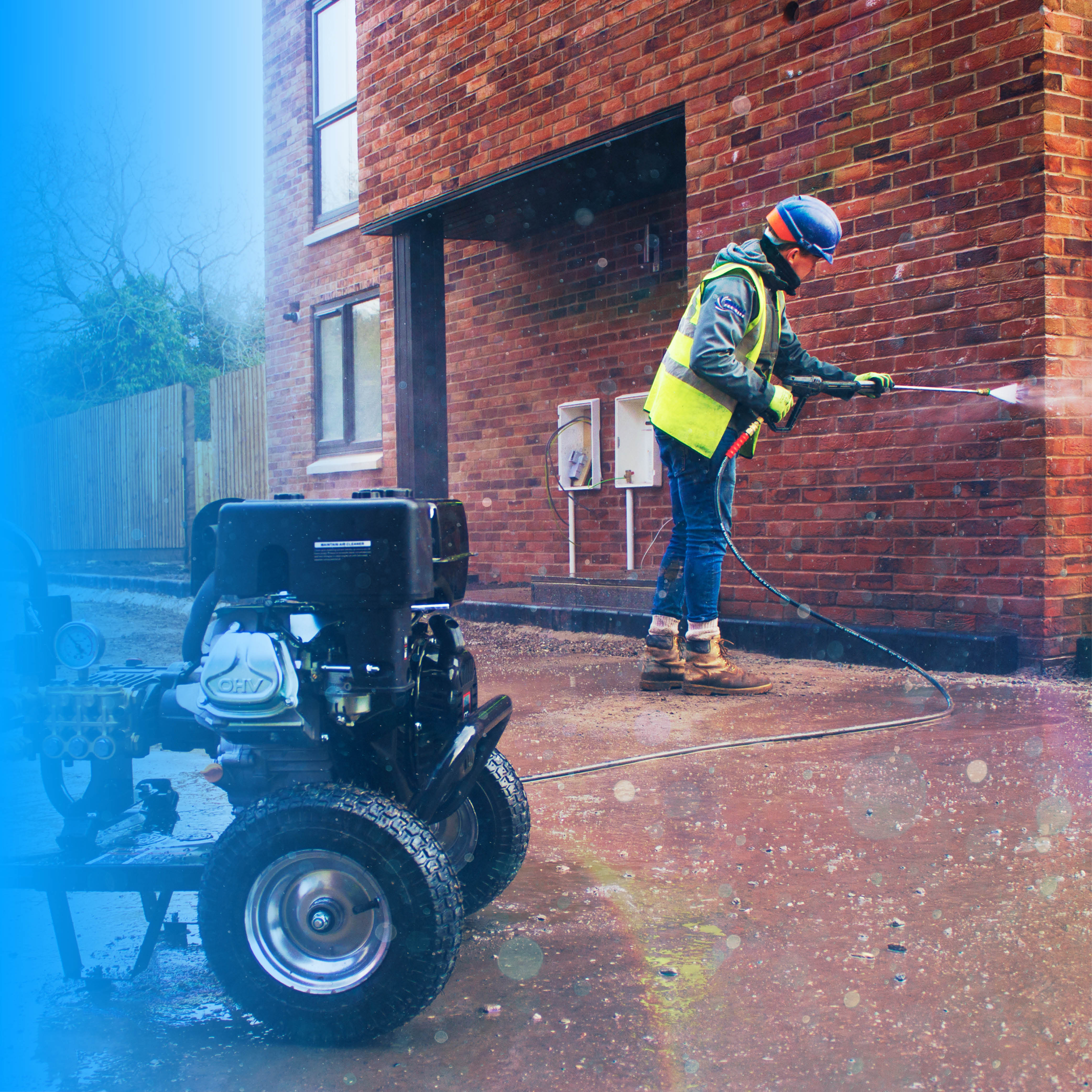 SILVER Exterior Cleaning Business Start-Up Package - Pressure washing, Gutter, Window, Roof cleaning equipment