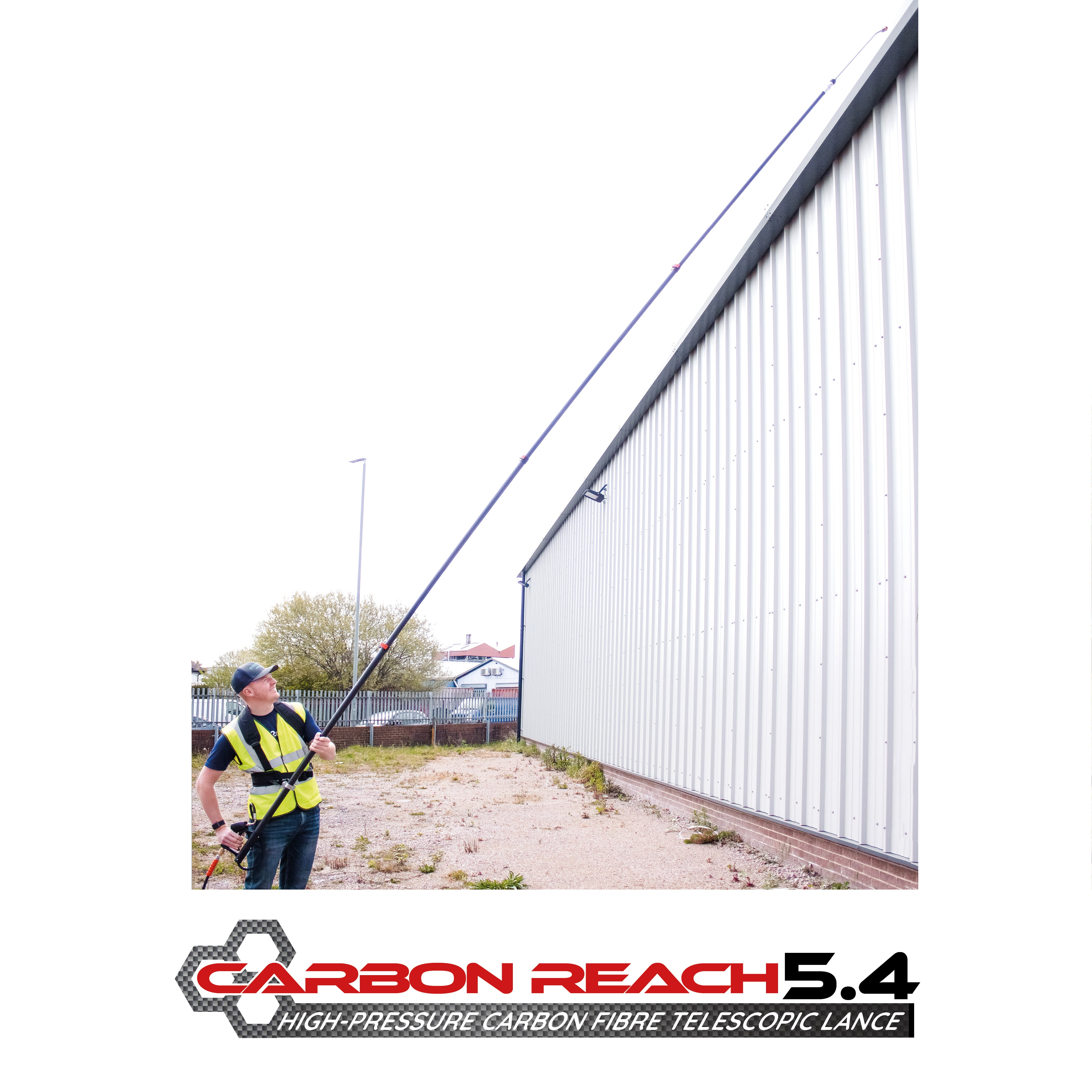 Carbon Reach 5.4 Metre Telescopic Carbon Fibre Lance