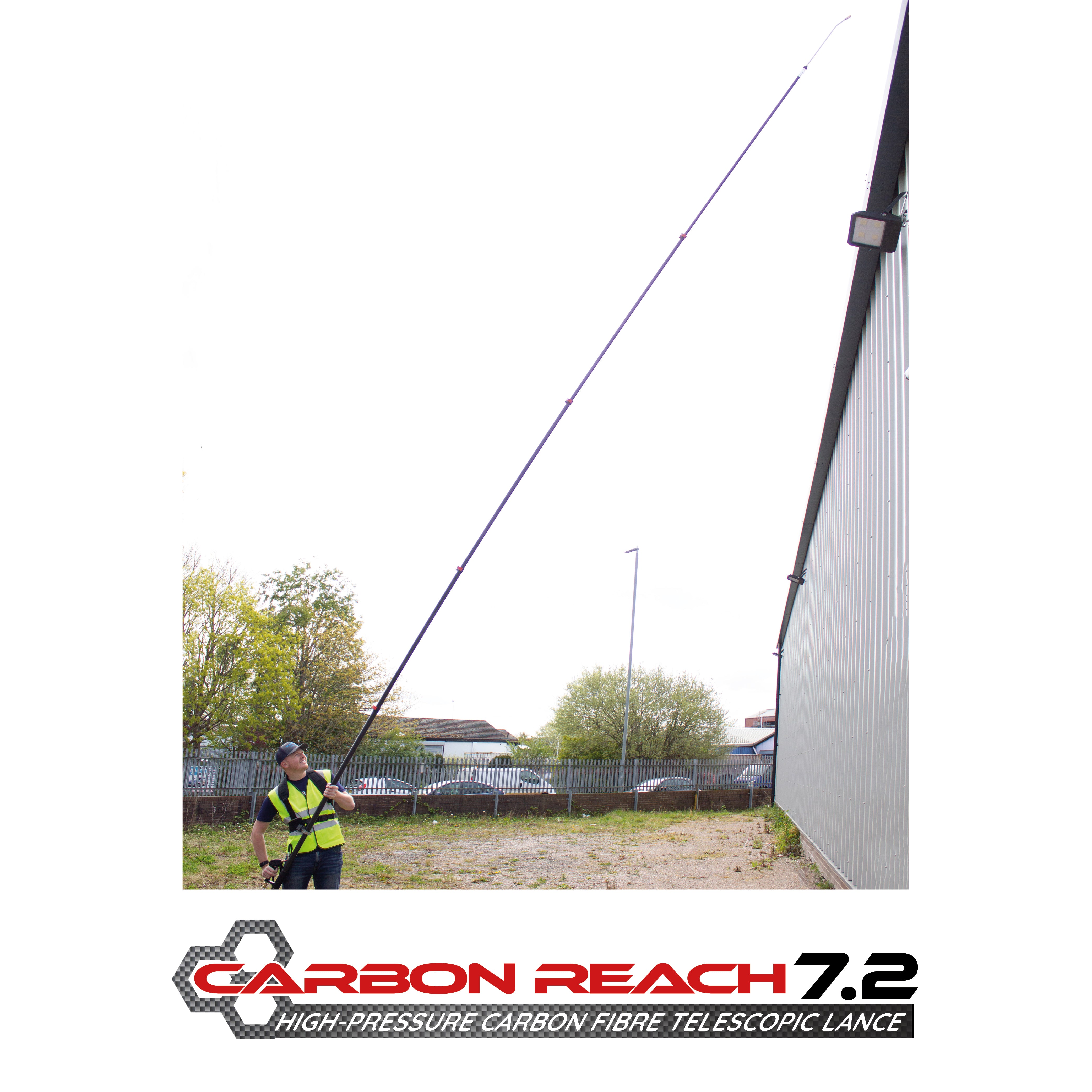 Carbon Reach 7.2 Metre Telescopic Carbon Fibre Lance