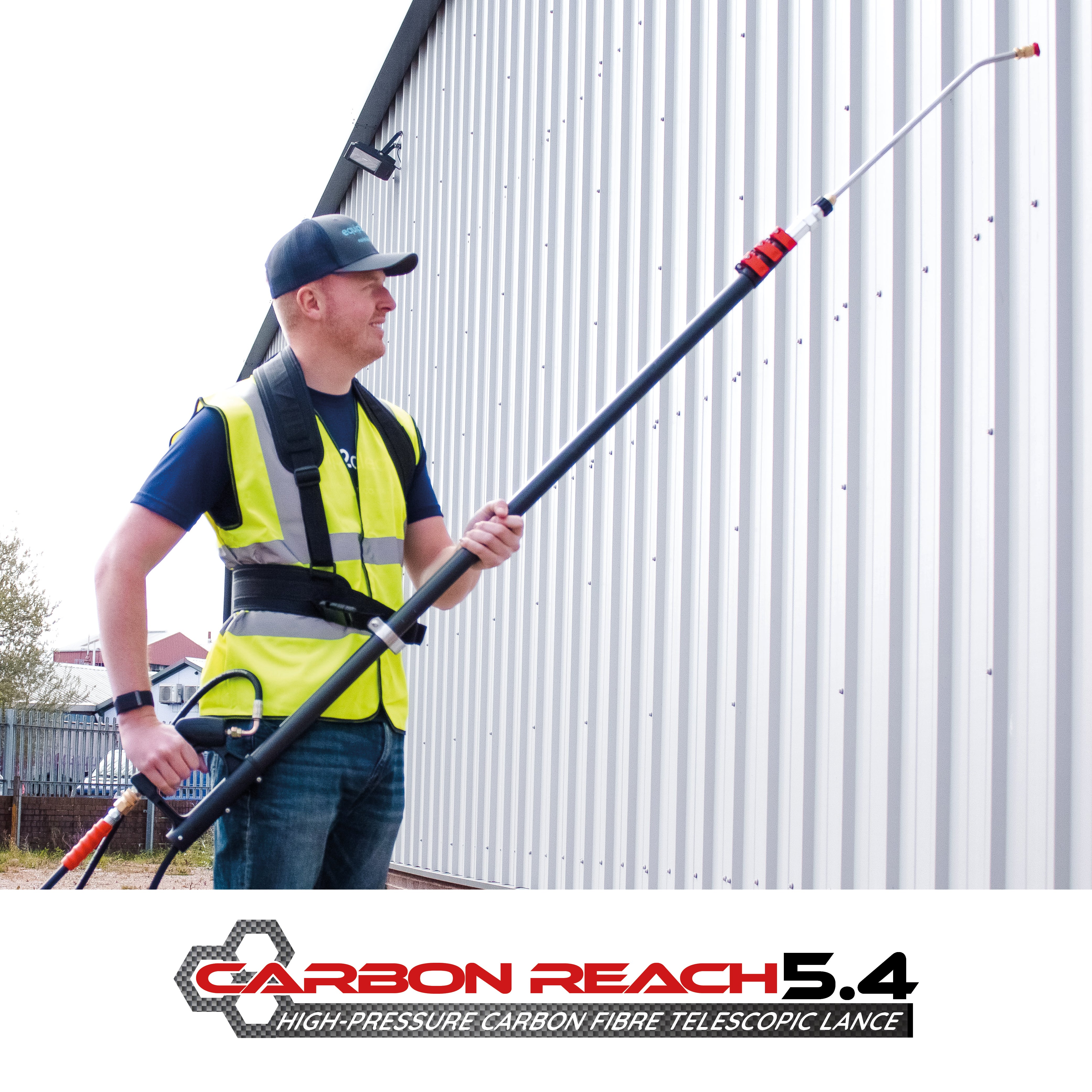 Carbon Reach 5.4 Metre Telescopic Carbon Fibre Lance