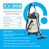 Aspirateur eau et poussière professionnel Kiam KV30B 1400W avec fonction souffleur