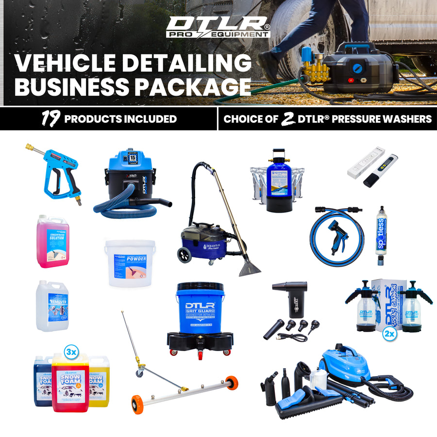 Silver Car Detailing Business Start-Up Package
