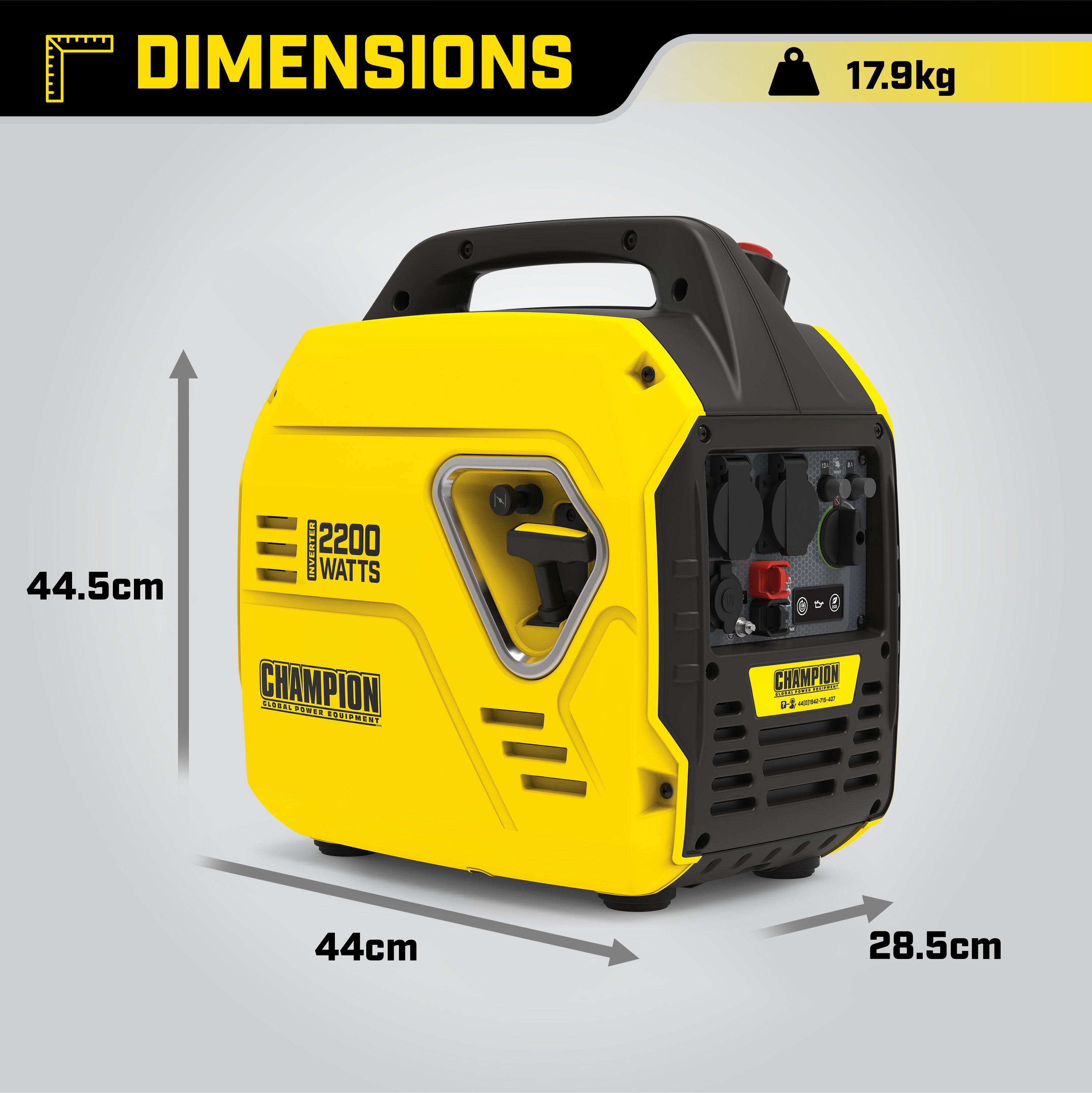 Champion 2200 Watt Inverter Generator - The Mighty Atom!