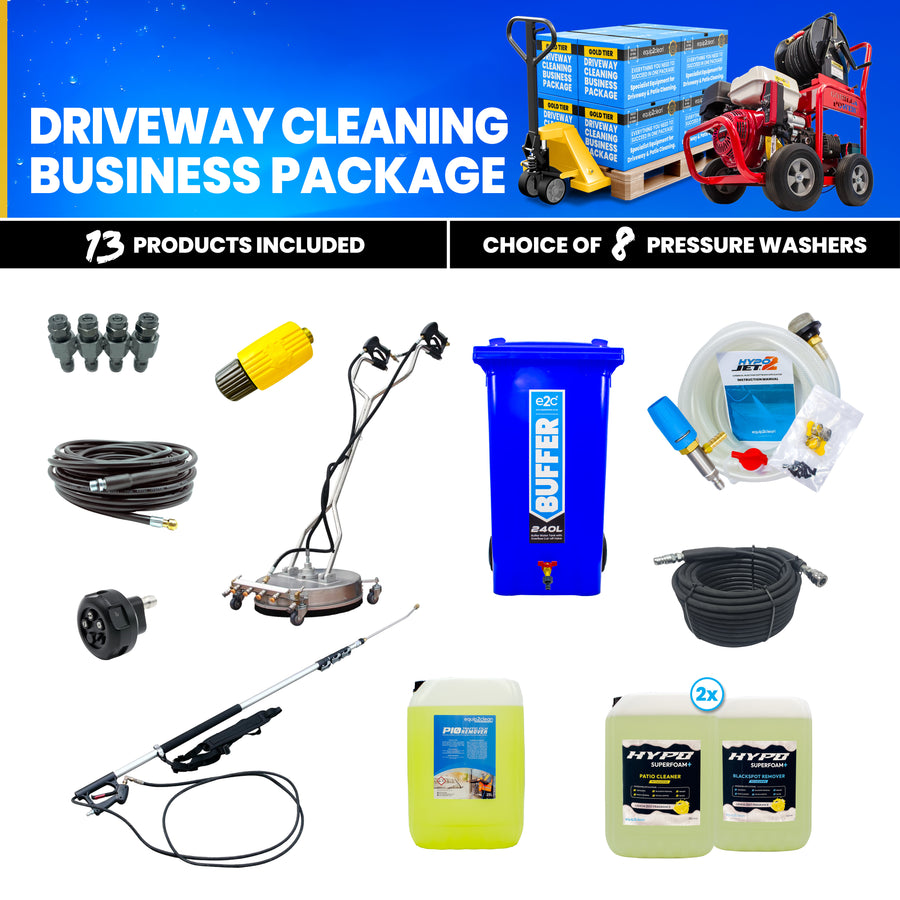 Gold Driveway Cleaning Specialist Business Start-up Package