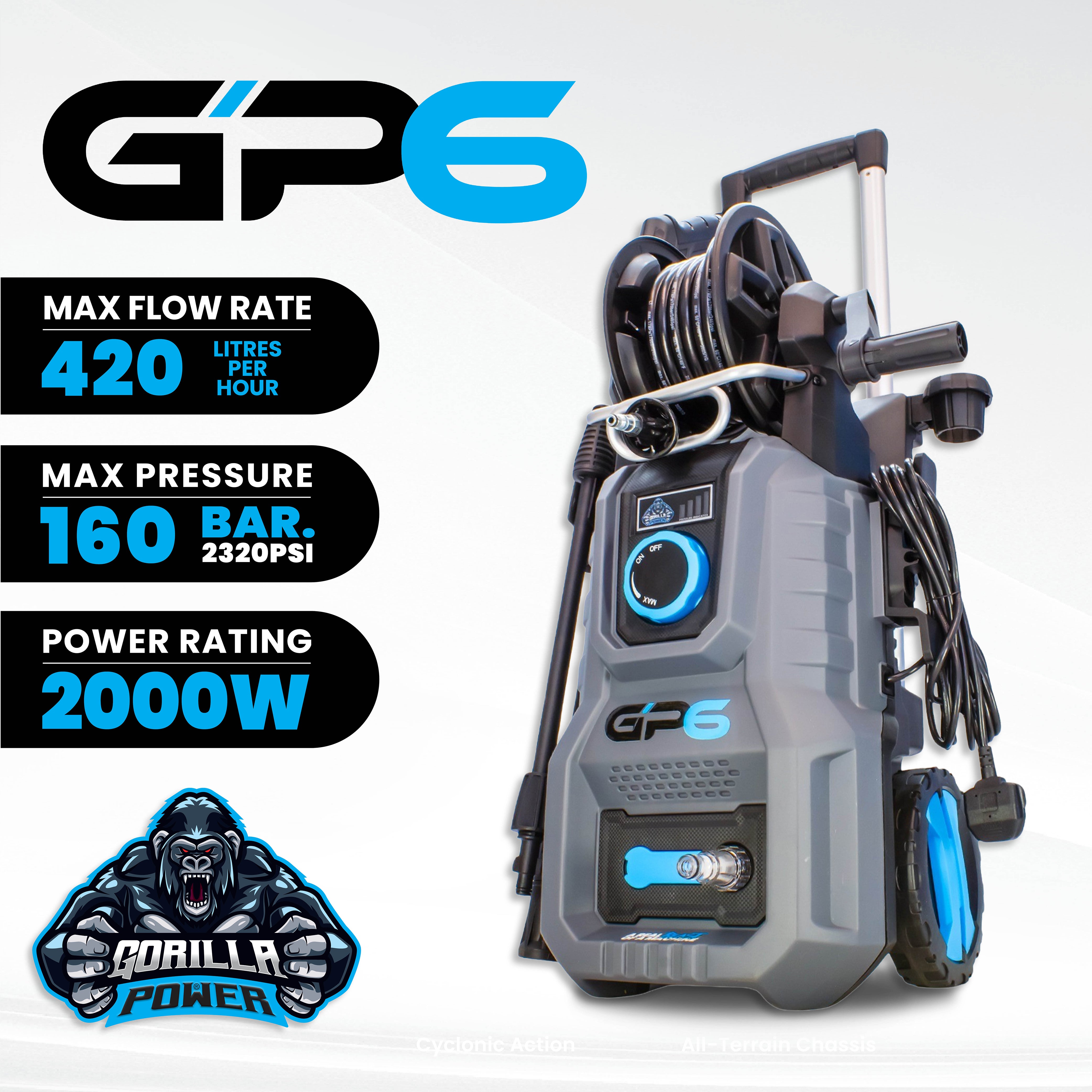 Gorilla Power GP6 Domestic Electric Pressure Washer
