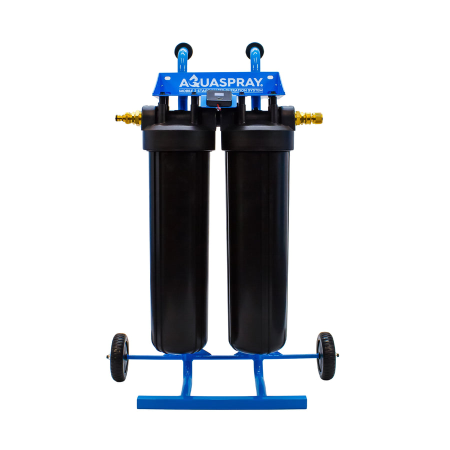 Aquaspray Two stage De-Ionising Water Filter (DI) Trolley