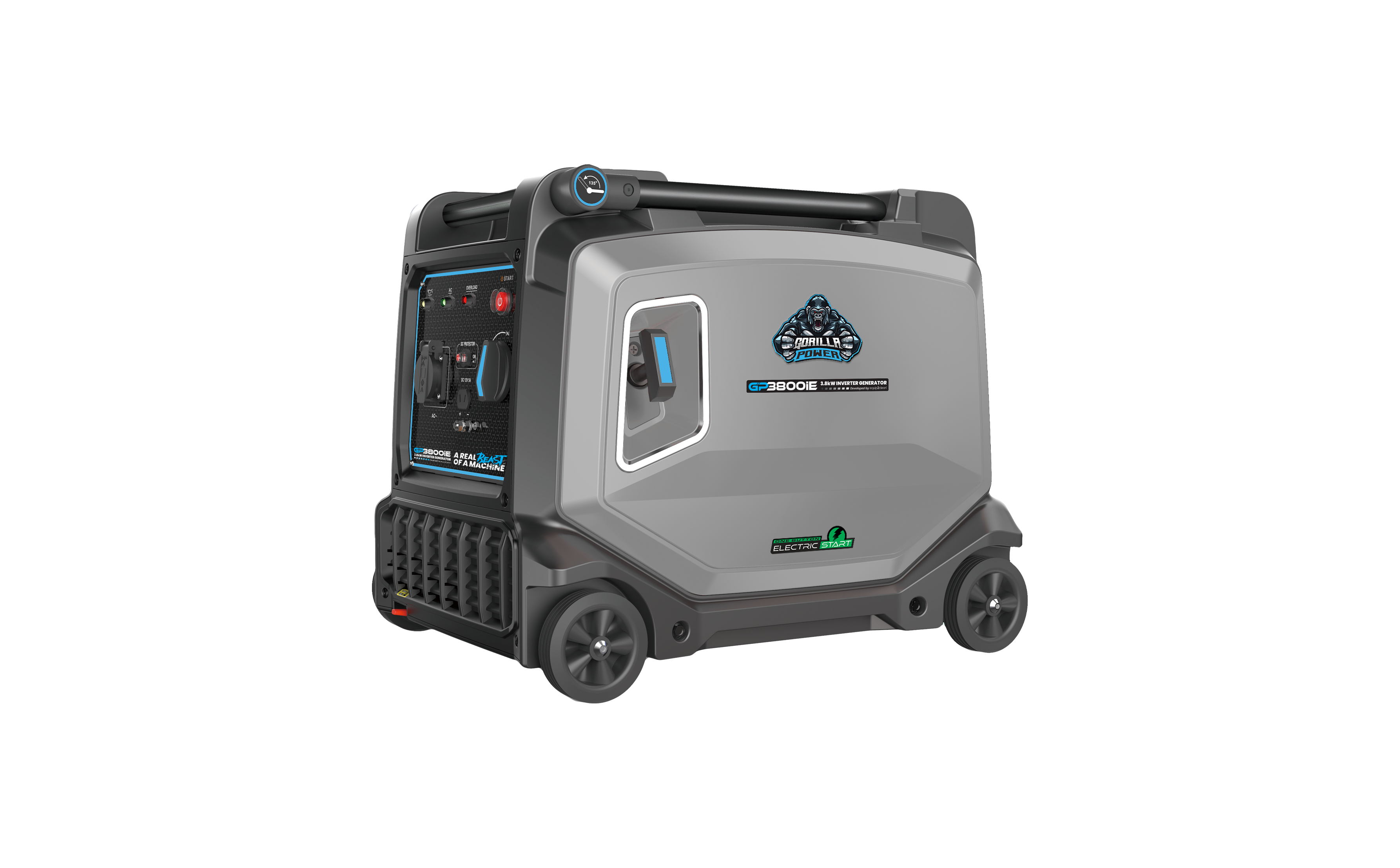 Gorilla Power 3800W Inverter Suitcase Generator – Reliable Power On-The-Go