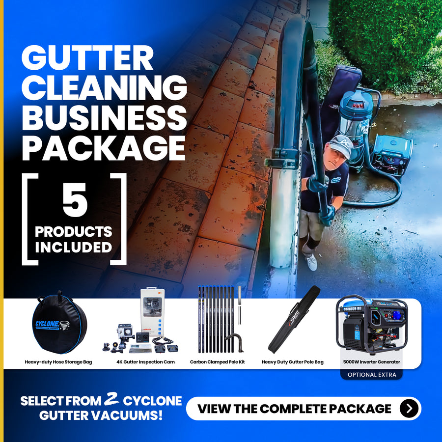 Gold Gutter Vacuum Business Pack