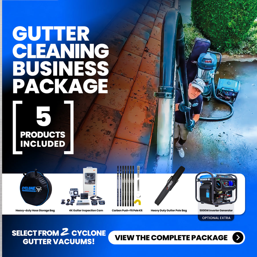 Silver Gutter Vacuum Business Pack