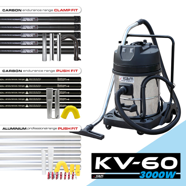 Kiam® KV60-3 3000W Gutter Vacuum