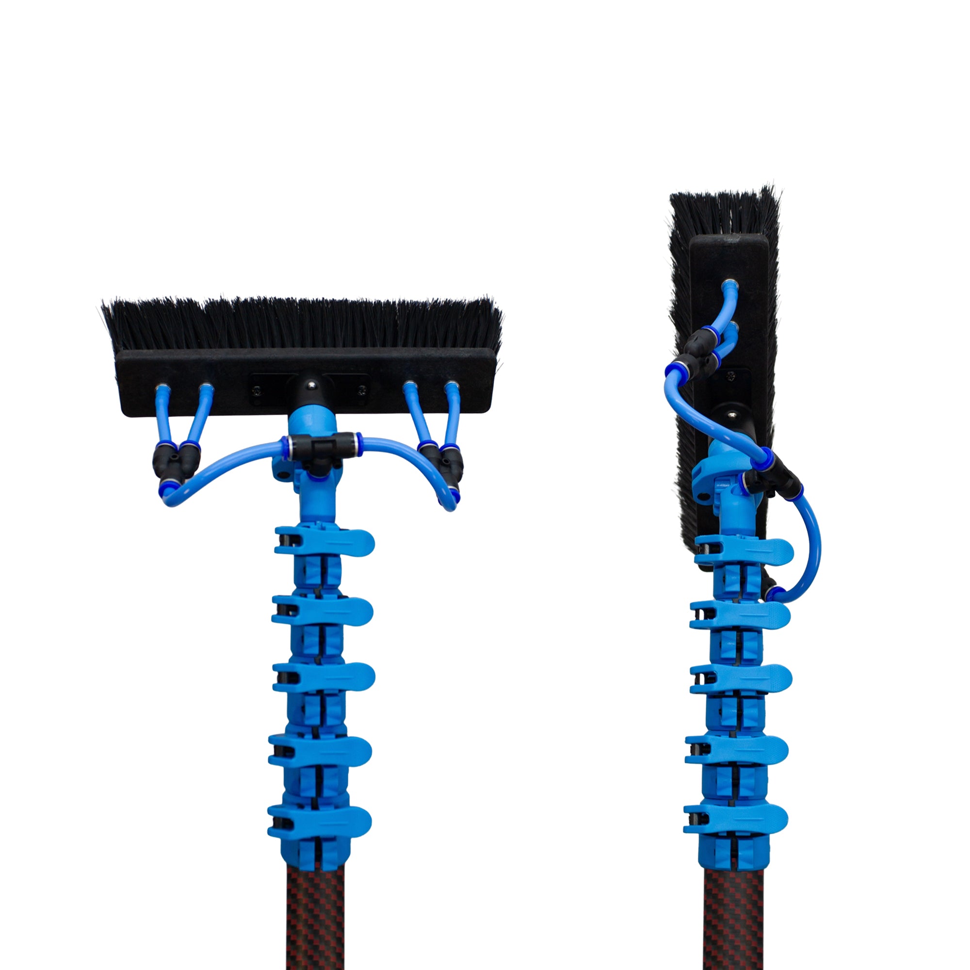 Venom 18ft Power Pole for Pressure Washers – Hybrid (50% Carbon / 50% Fibreglass)
