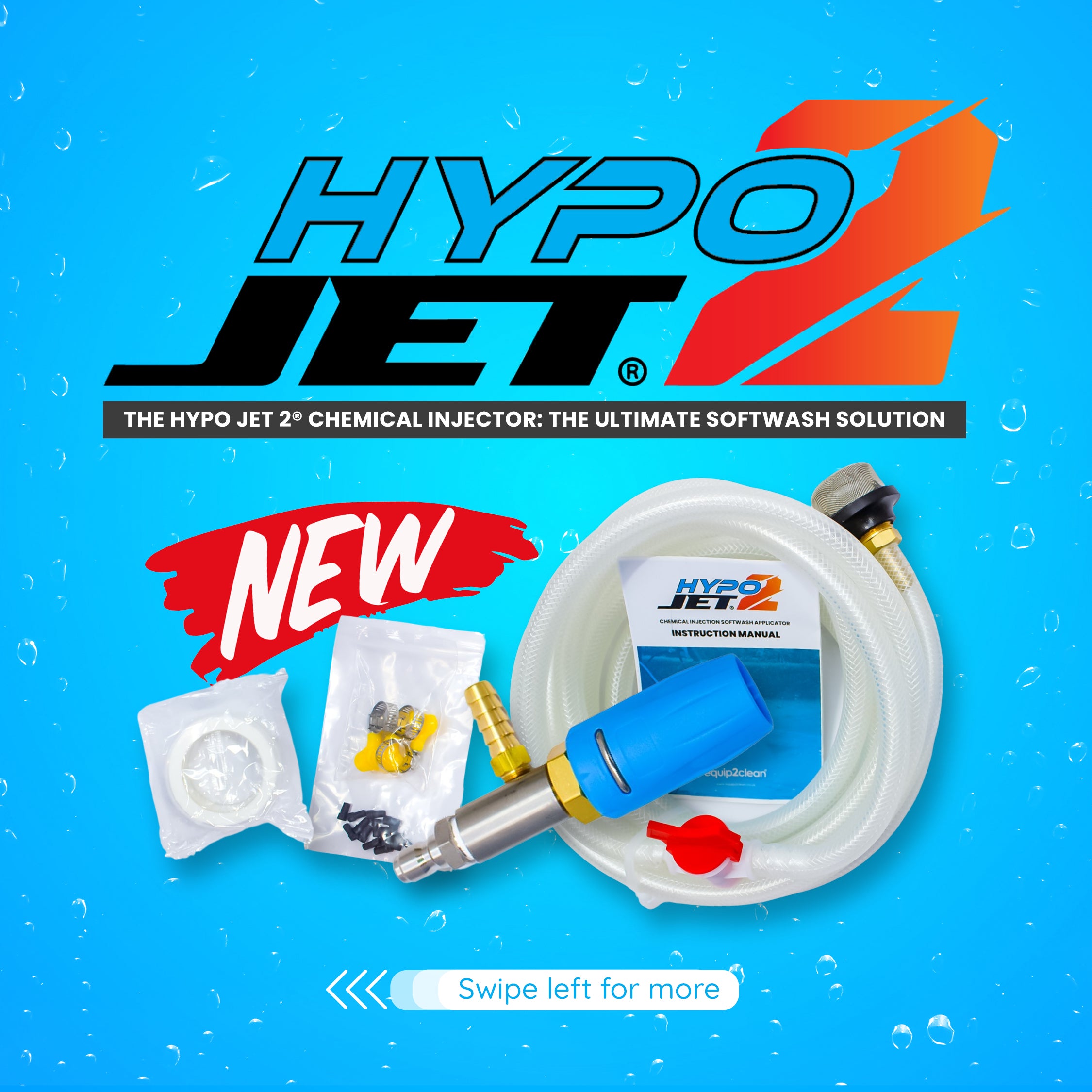 Hypo Jet® 2.0 Chemical Injector Softwash Applicator