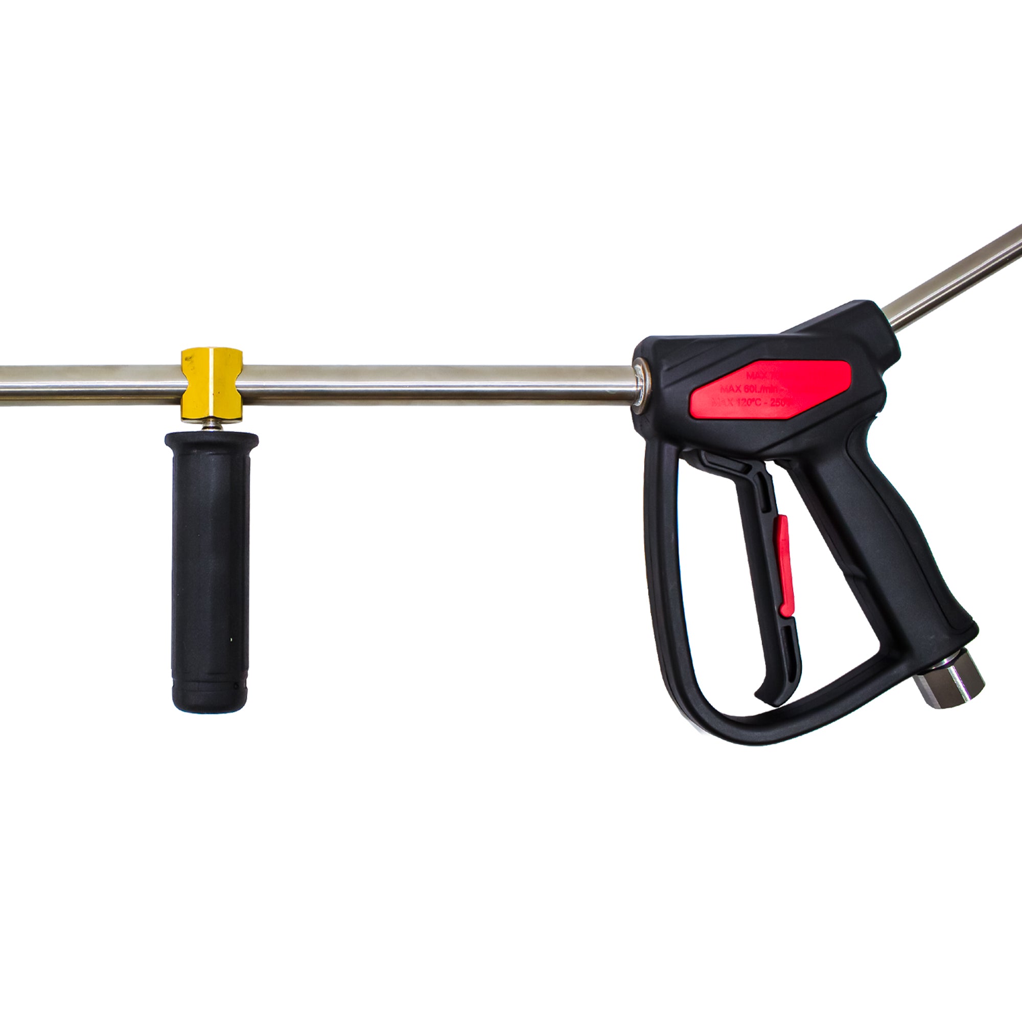 Long‑Range High‑Pressure Wash Gun – 10150 PSI / 670 Bar / 60 LPM