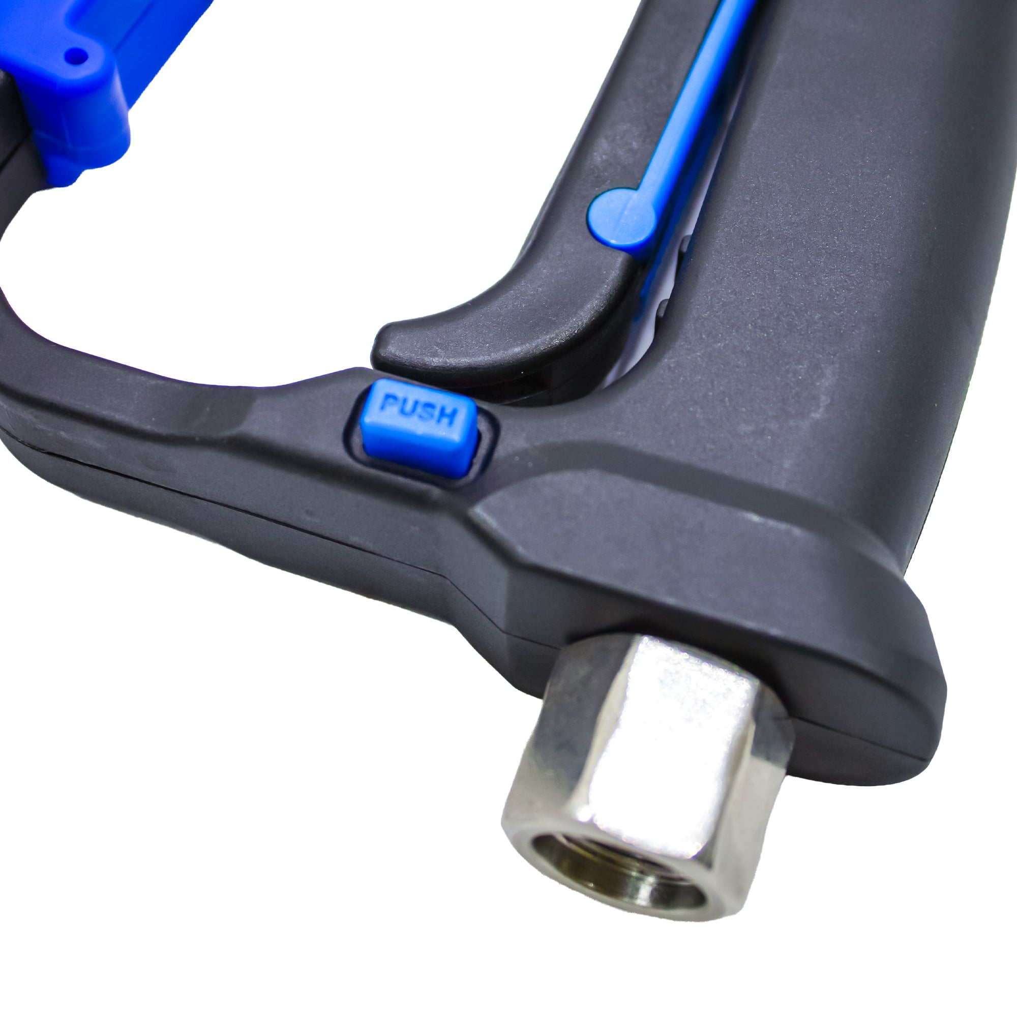 High Pressure Trigger Gun + Nozzle Holder | 5000 PSI (Dark Blue)
