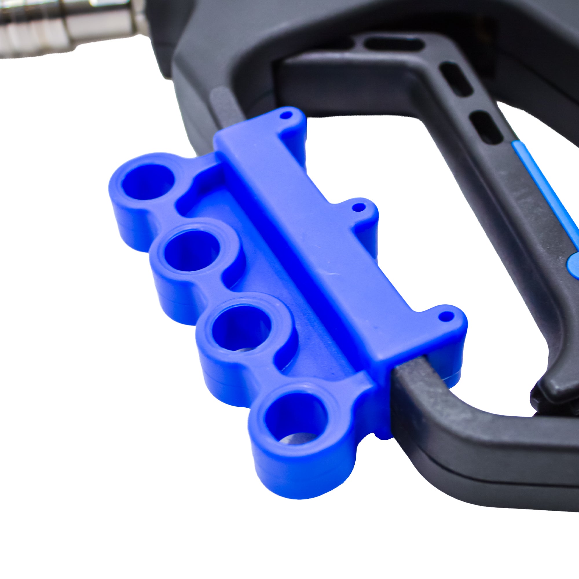 High Pressure Trigger Gun + Nozzle Holder | 5000 PSI (Dark Blue)