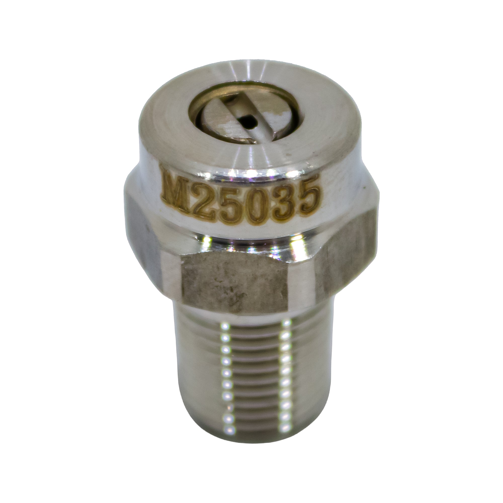 1/8" BSP Rotary Surface Cleaner Nozzle – 25° 035 (25035) Stainless Steel