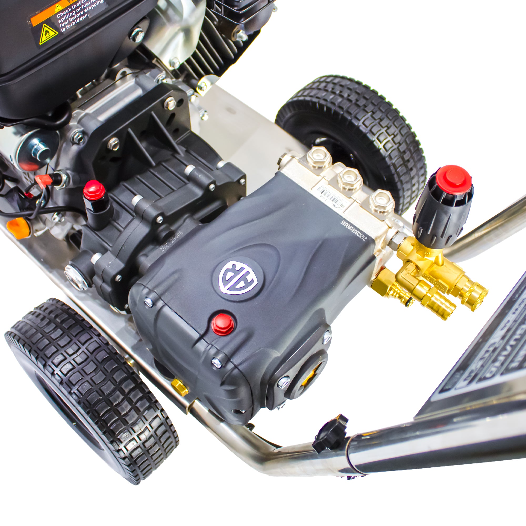 SILVERBACK 21 LPM 200 Bar Petrol Pressure Washer | AR Pump | Electric Start