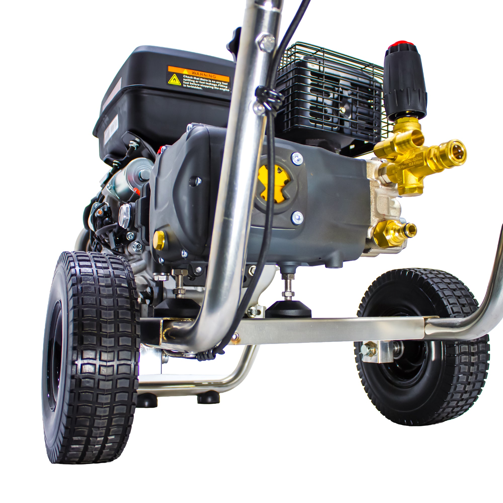 SILVERBACK 21 LPM 200 Bar Petrol Pressure Washer | AR Pump | Electric Start