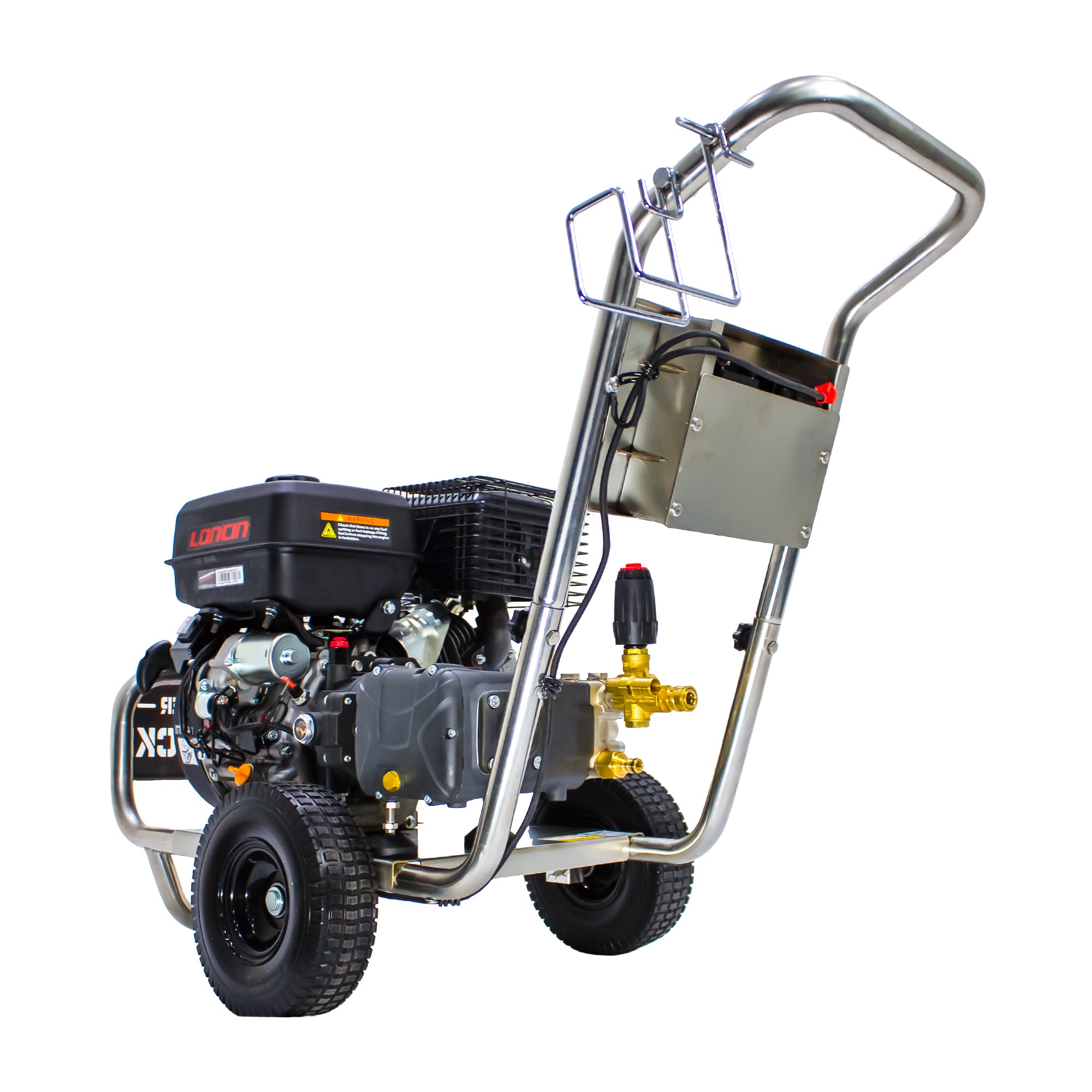 SILVERBACK 21 LPM 200 Bar Petrol Pressure Washer | AR Pump | Electric Start