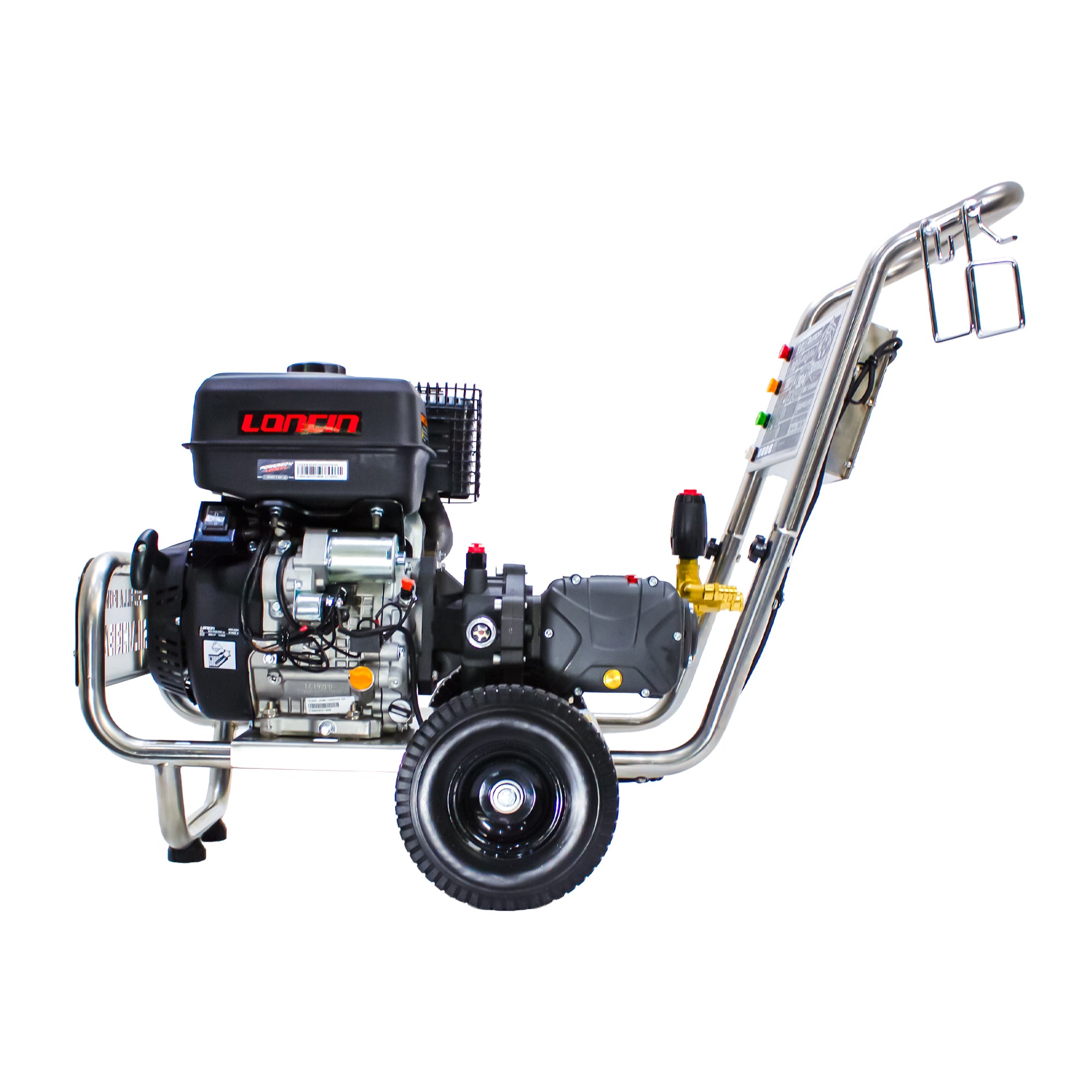 SILVERBACK 21 LPM 200 Bar Petrol Pressure Washer | AR Pump | Electric Start