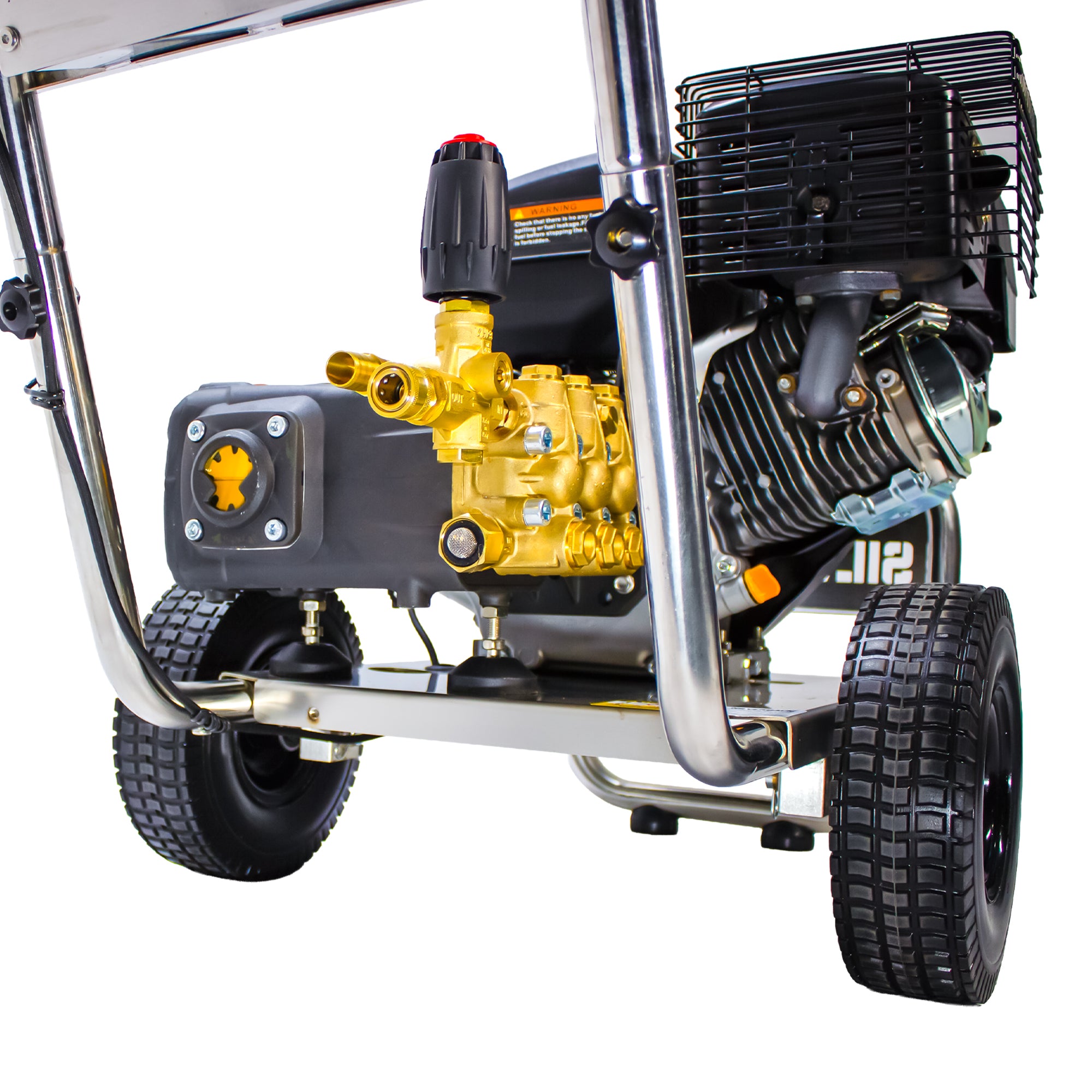 SILVERBACK 15 LPM 250 Bar Petrol Pressure Washer | AR Pump | Electric Start