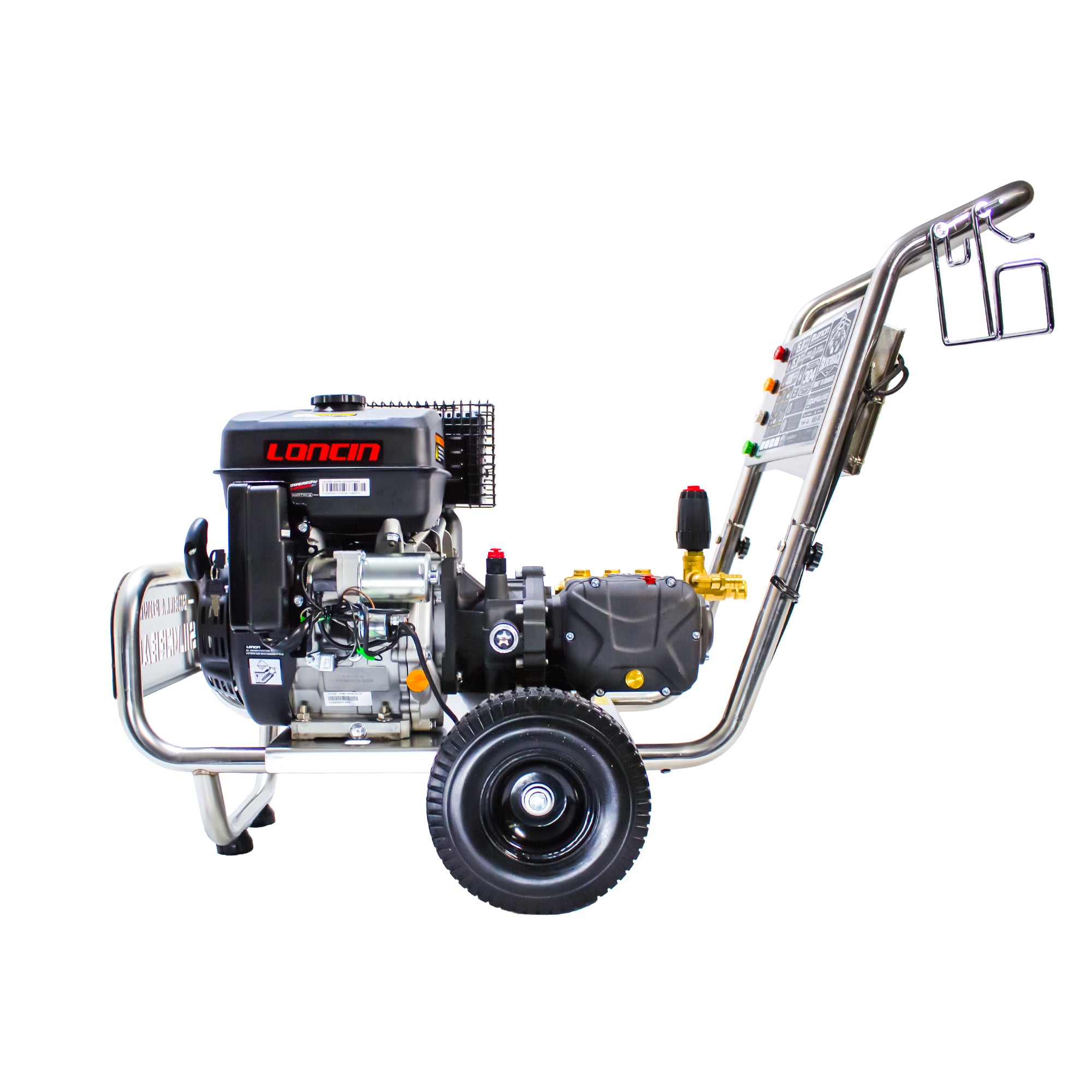 SILVERBACK 15 LPM 250 Bar Petrol Pressure Washer | AR Pump | Electric Start