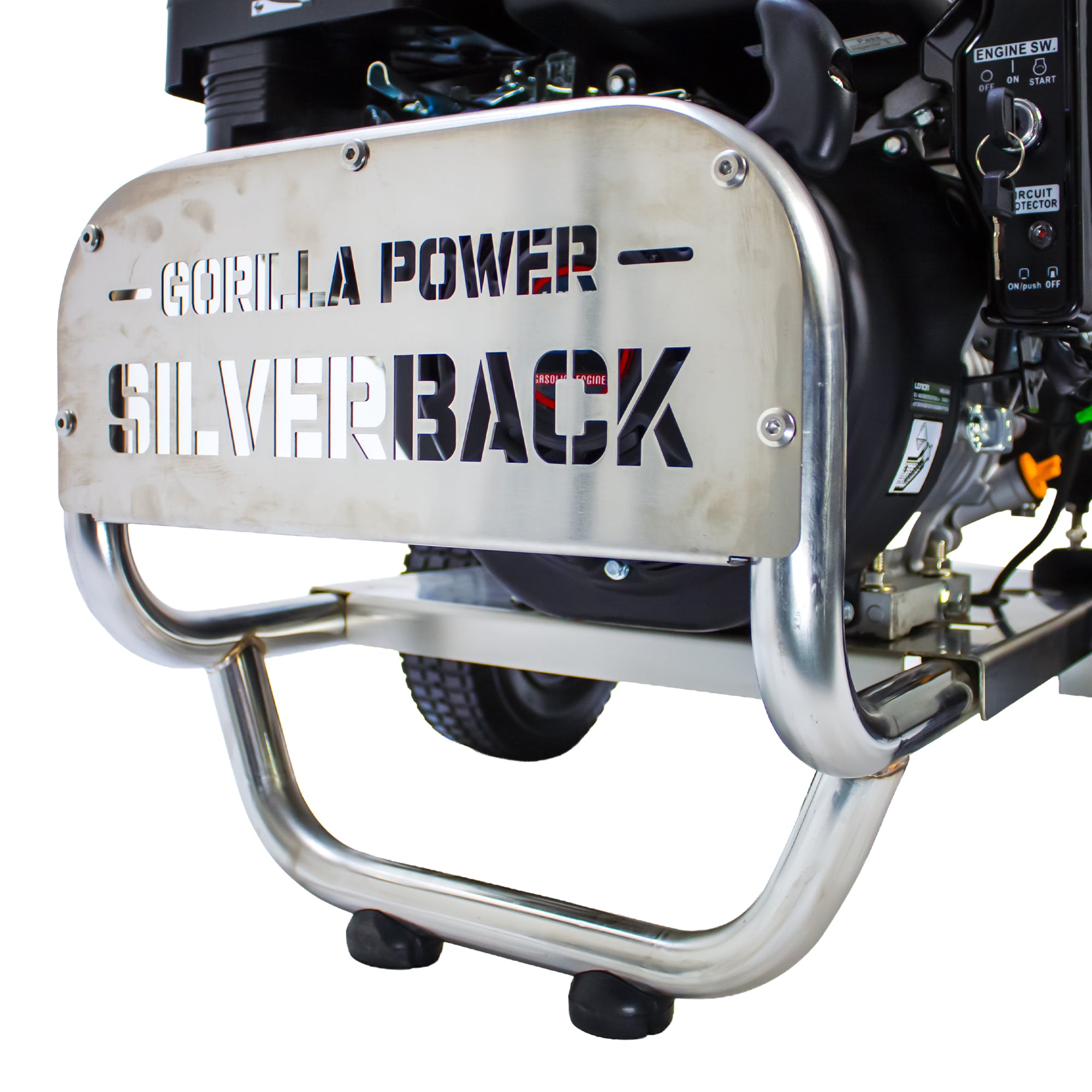 SILVERBACK 21 LPM 200 Bar Petrol Pressure Washer | AR Pump | Electric Start