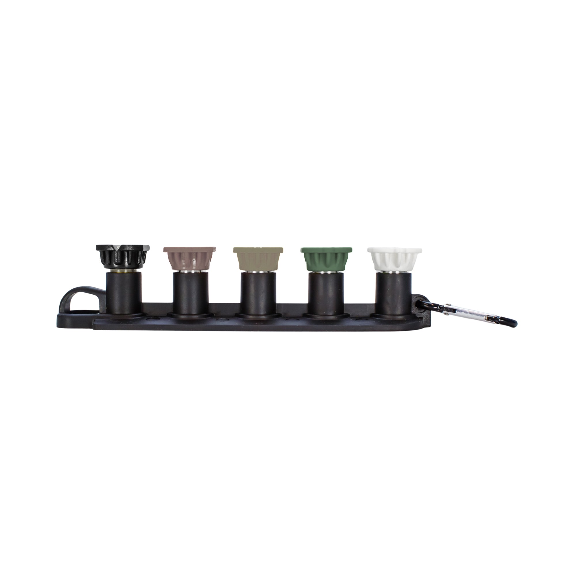5-Section Nozzle Holder | Organised Storage for Quick-Release Nozzles | No Nozzles Included