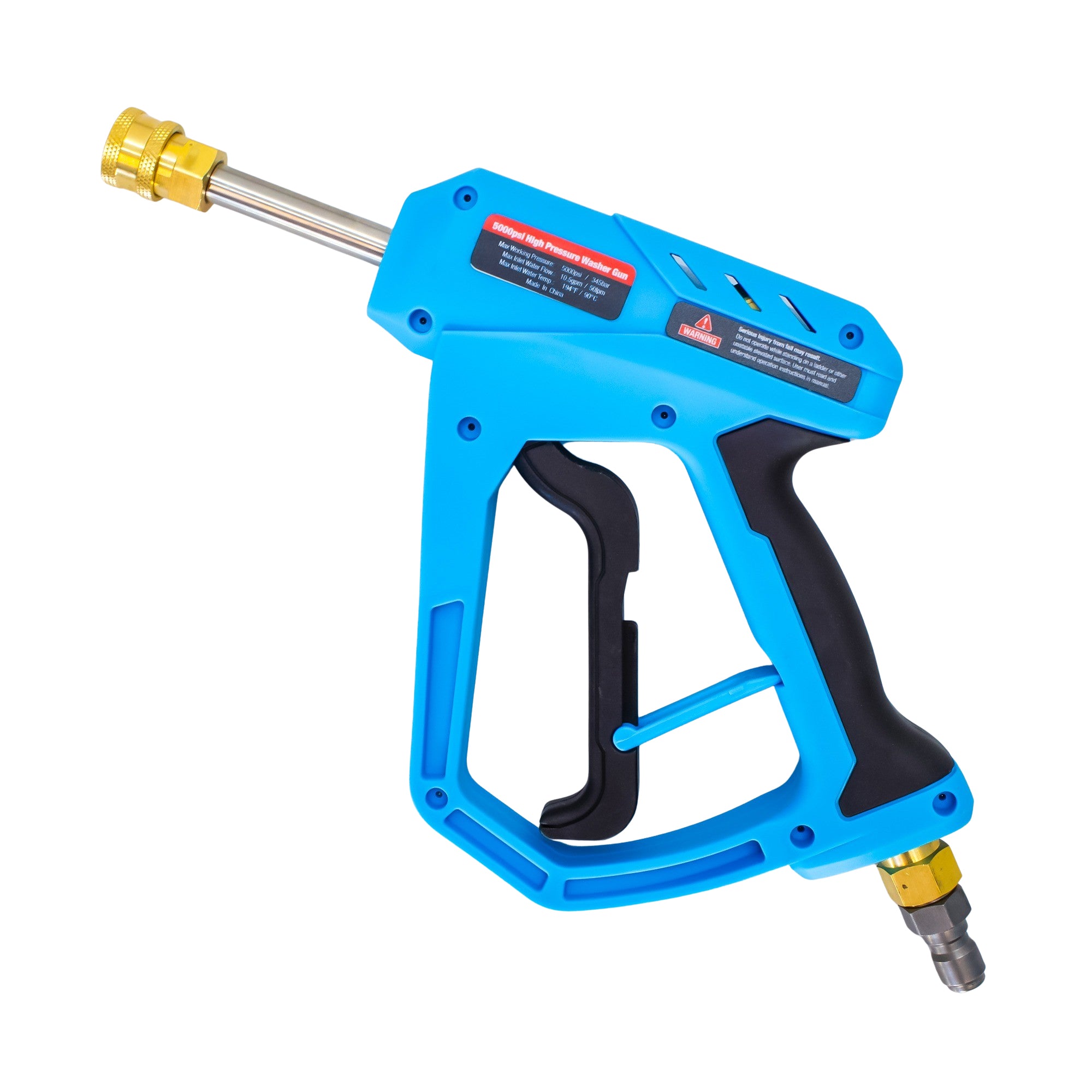 thumbnail image 2 of Industrial High Pressure Washer Short Gun – 5000 PSI, 10.5 GPM, Cold Water, Black 2 of 4