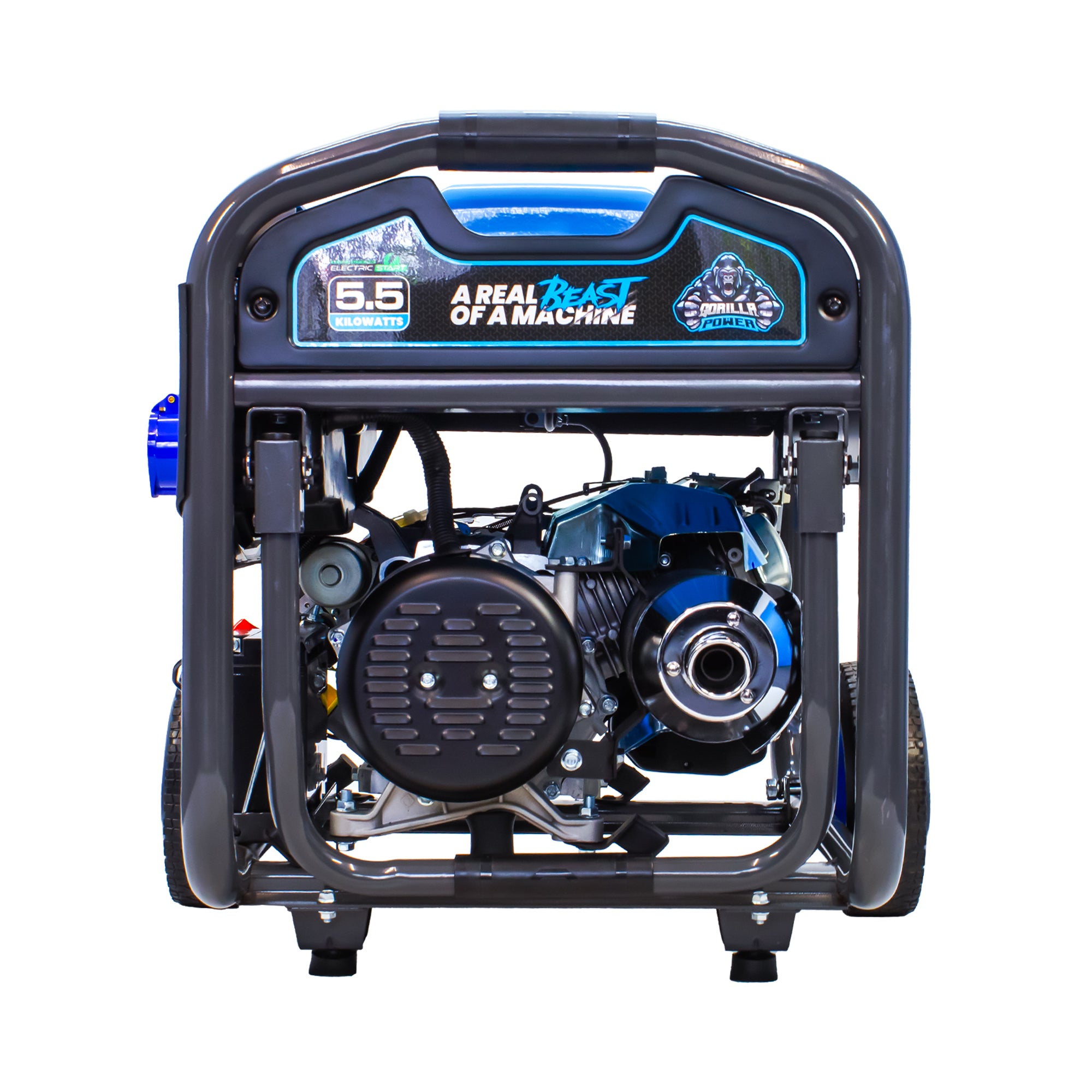 Gorilla Power 5500W Dual-Fuel Generator with Electric Start - GP5500E-DF  – Reliable & Fuel Efficient
