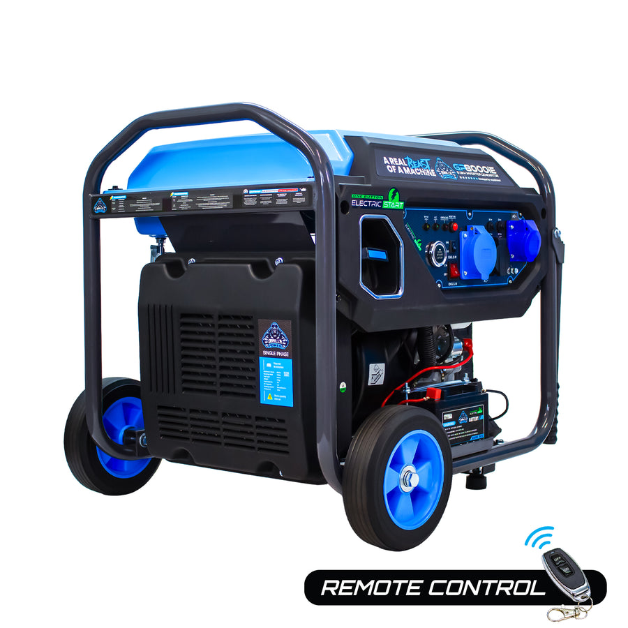 Gorilla Power 8000W Inverter Open Frame Generator with Electric Start - GP8000iE  – High Performance & Fuel Efficient
