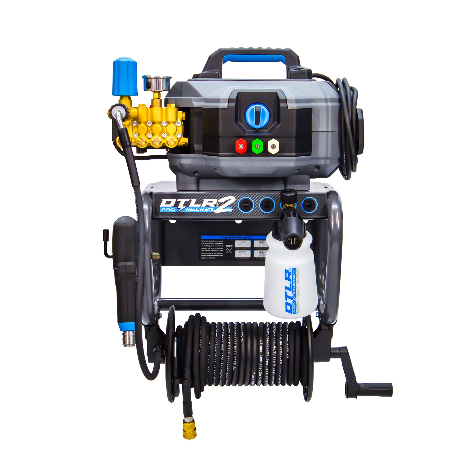 Kiam DTLR2 PRO® Wall Mount Frame and Hose Reel