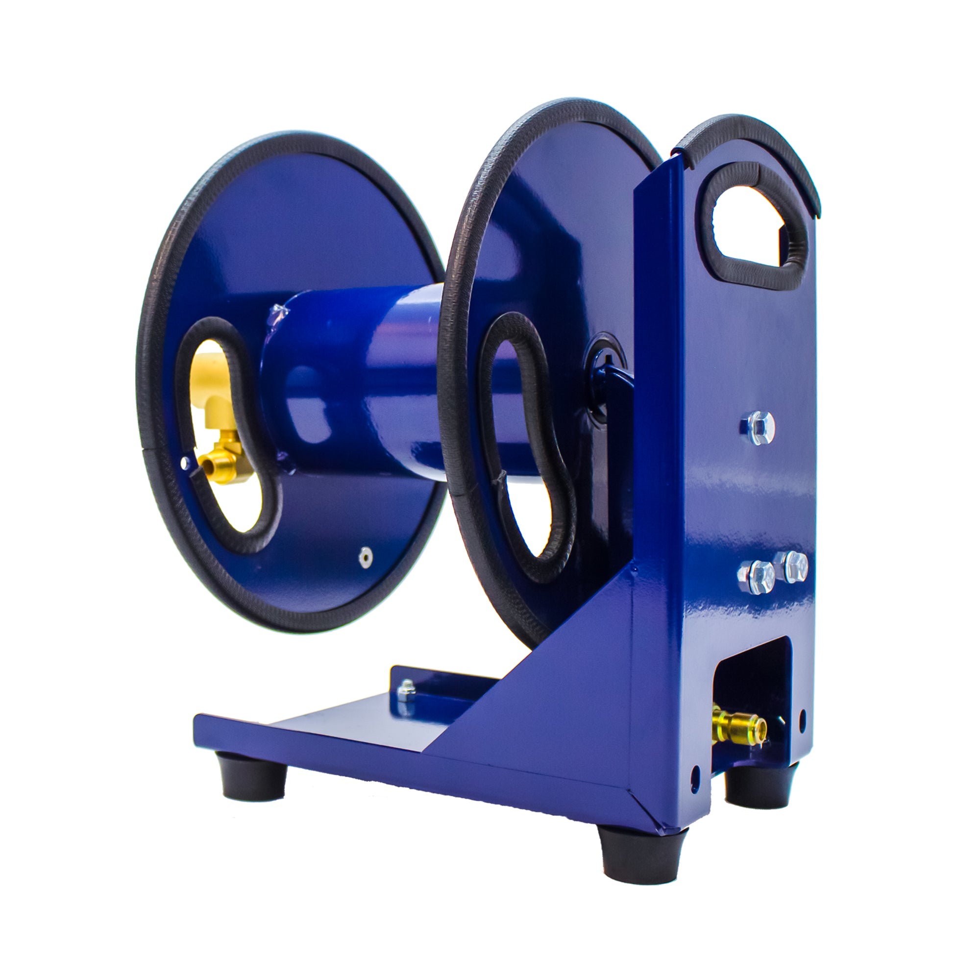 30m Hose Reel on Base Frame - Steel