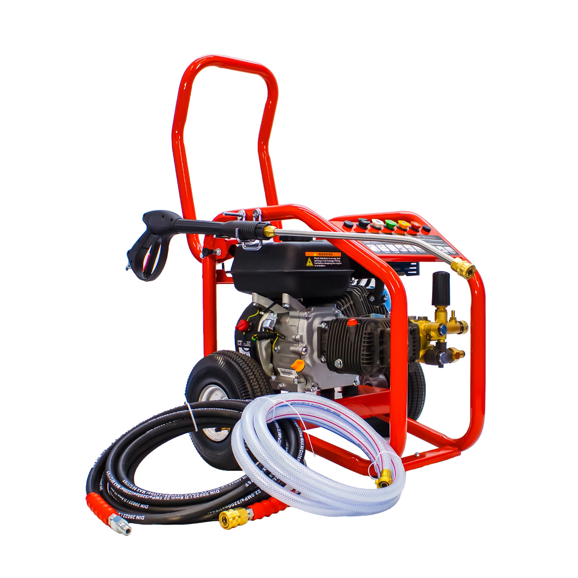 Business Start-Up Pack Pressure Washer - Petrol (Warrior 3000P, KV80-3, SurfacePro 12 and accessories)