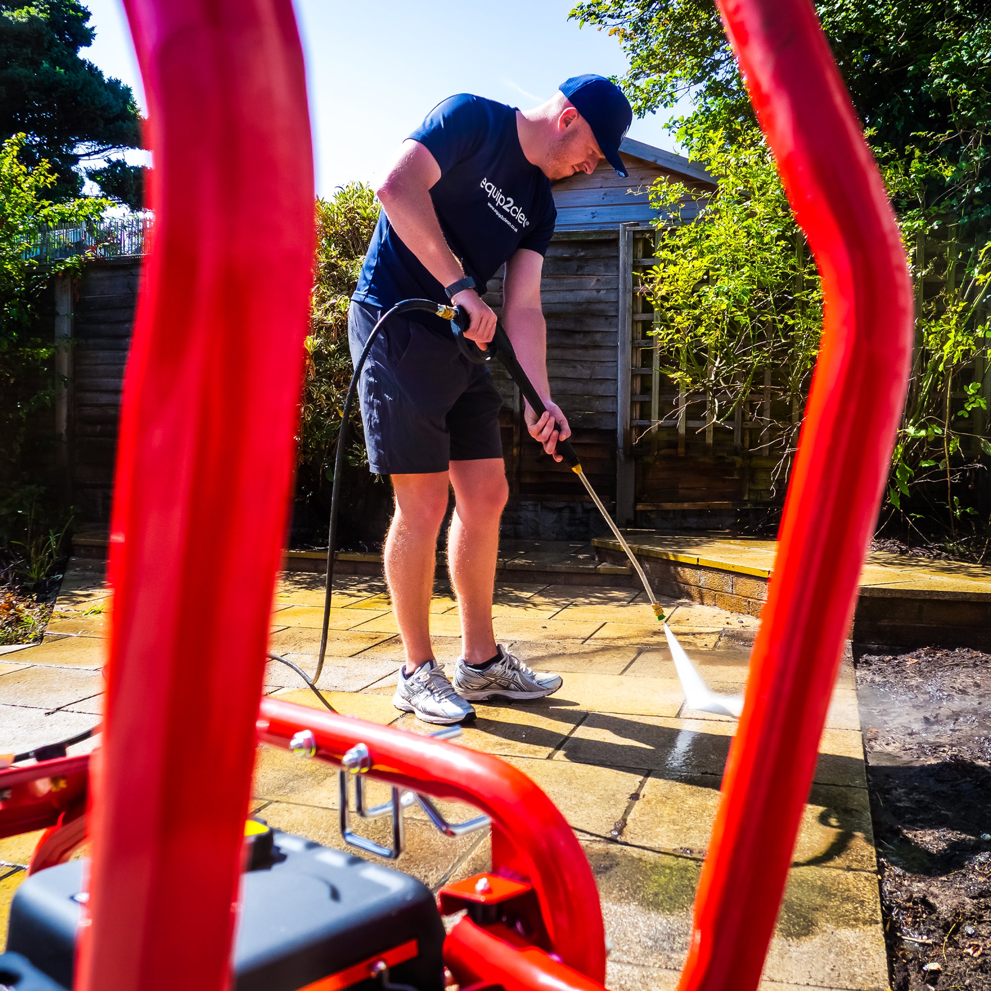 Kiam Warrior 3700P Petrol High Pressure Washer Jet Cleaner (14HP)