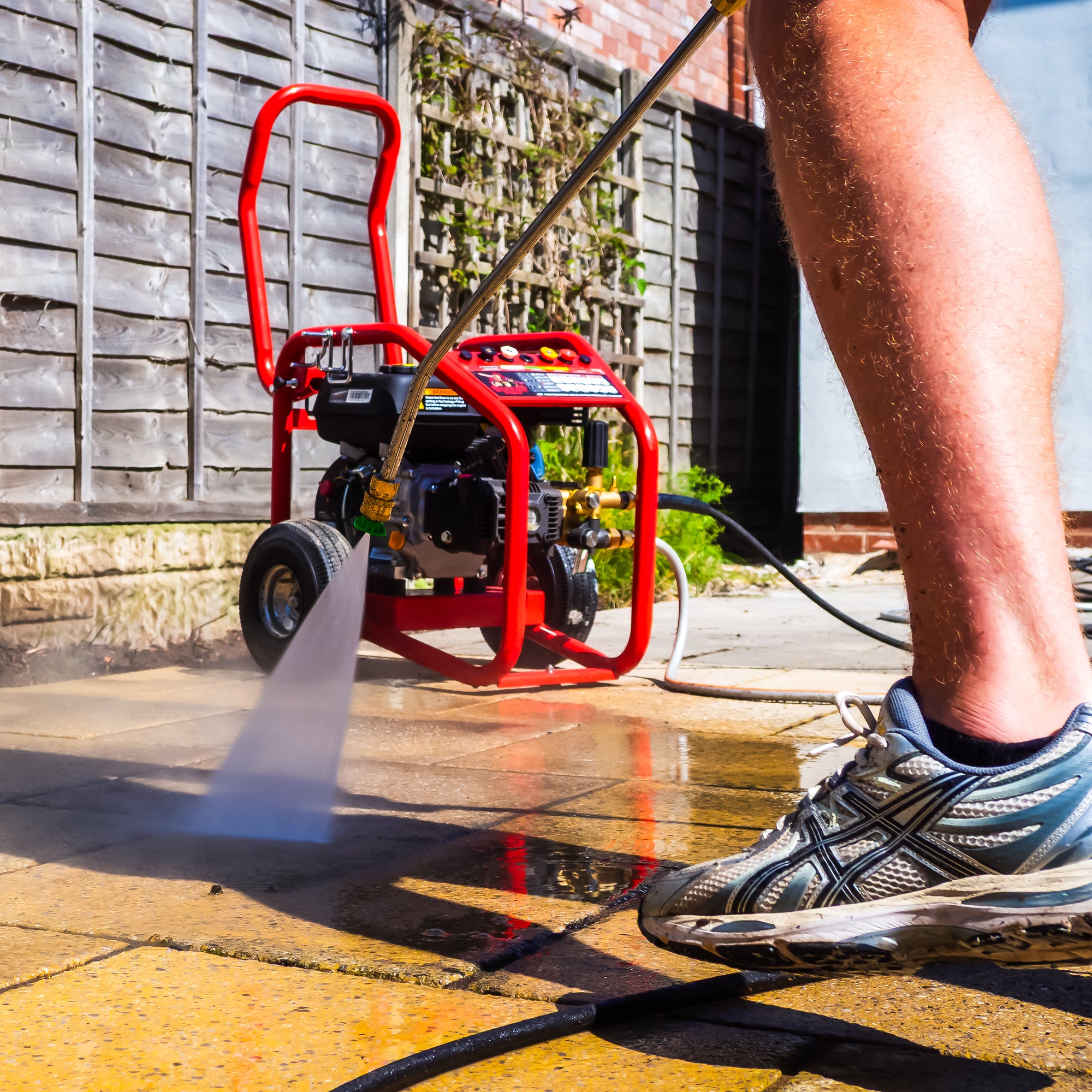 Kiam Warrior 3700P Petrol High Pressure Washer Jet Cleaner (14HP)