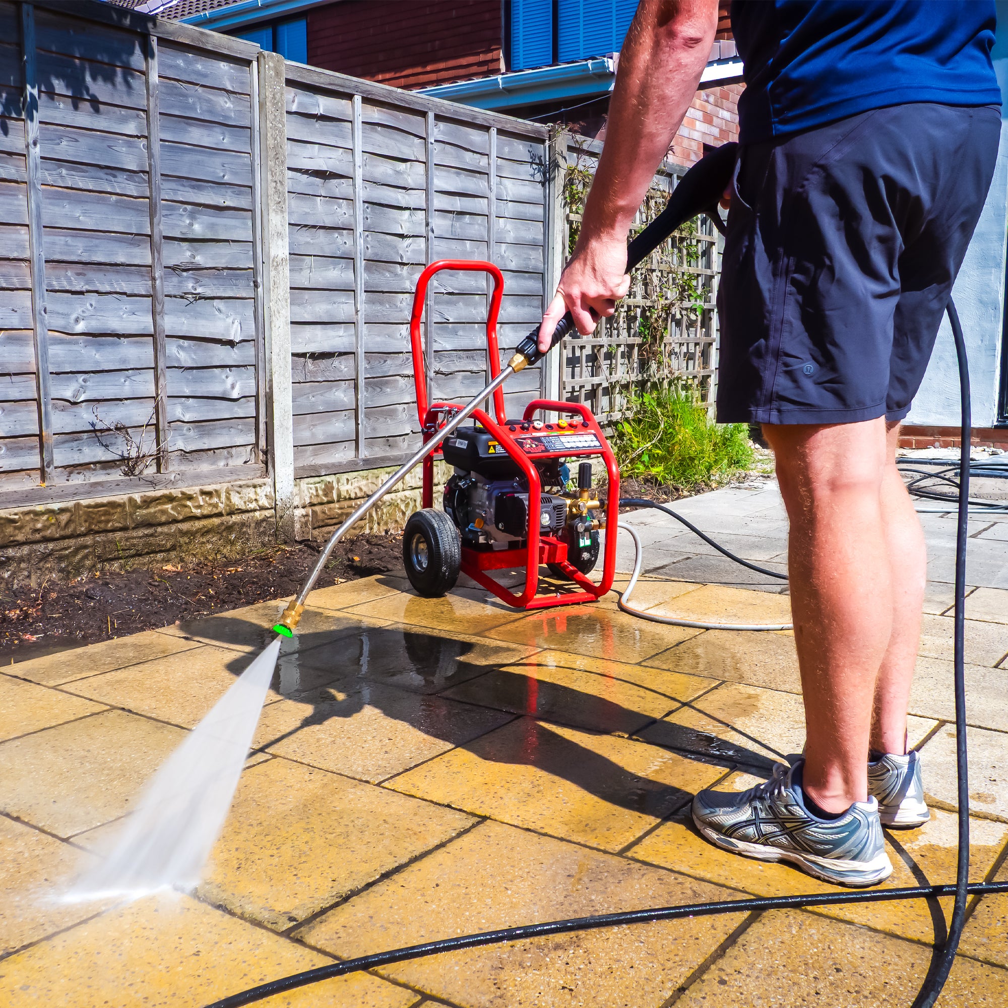 Kiam Warrior 3000P Petrol High Pressure Washer Jet Cleaner (6.5HP)