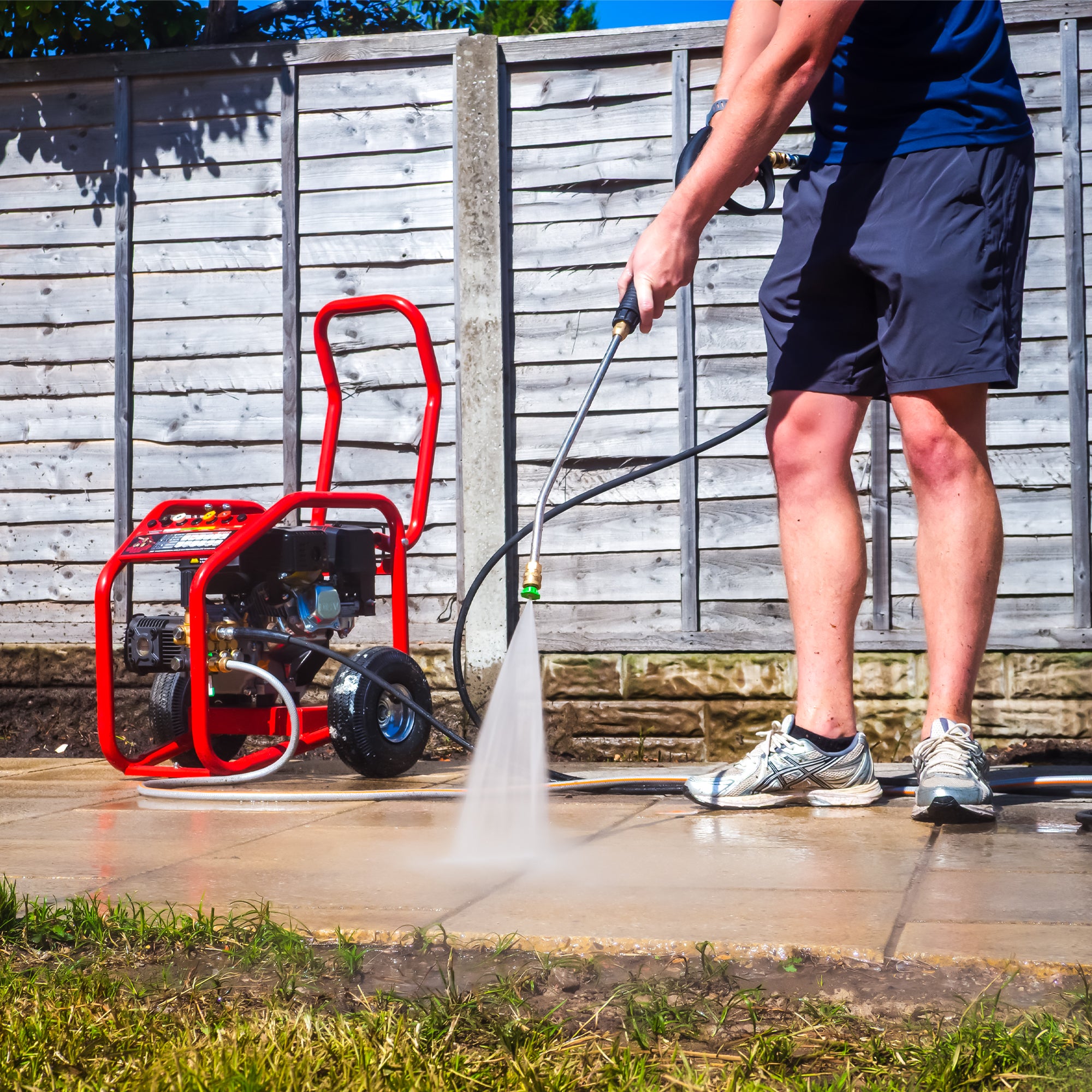 Kiam Warrior 3000P Petrol High Pressure Washer Jet Cleaner (6.5HP)