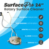 Kiam SurfacePro 24 Rotary Floor Cleaning Tool Steel Flat Surface Cleaner 24"