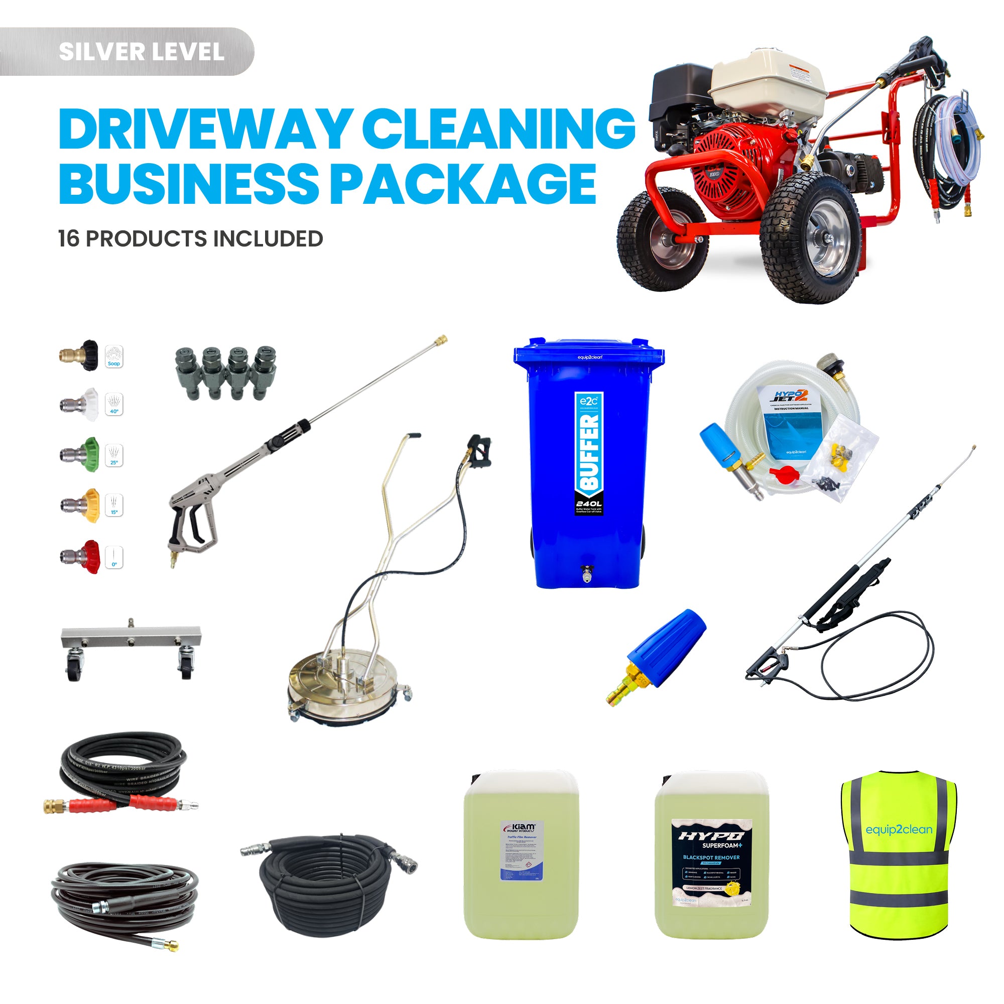 Silver Driveway Cleaning Specialist Business Start-up Package