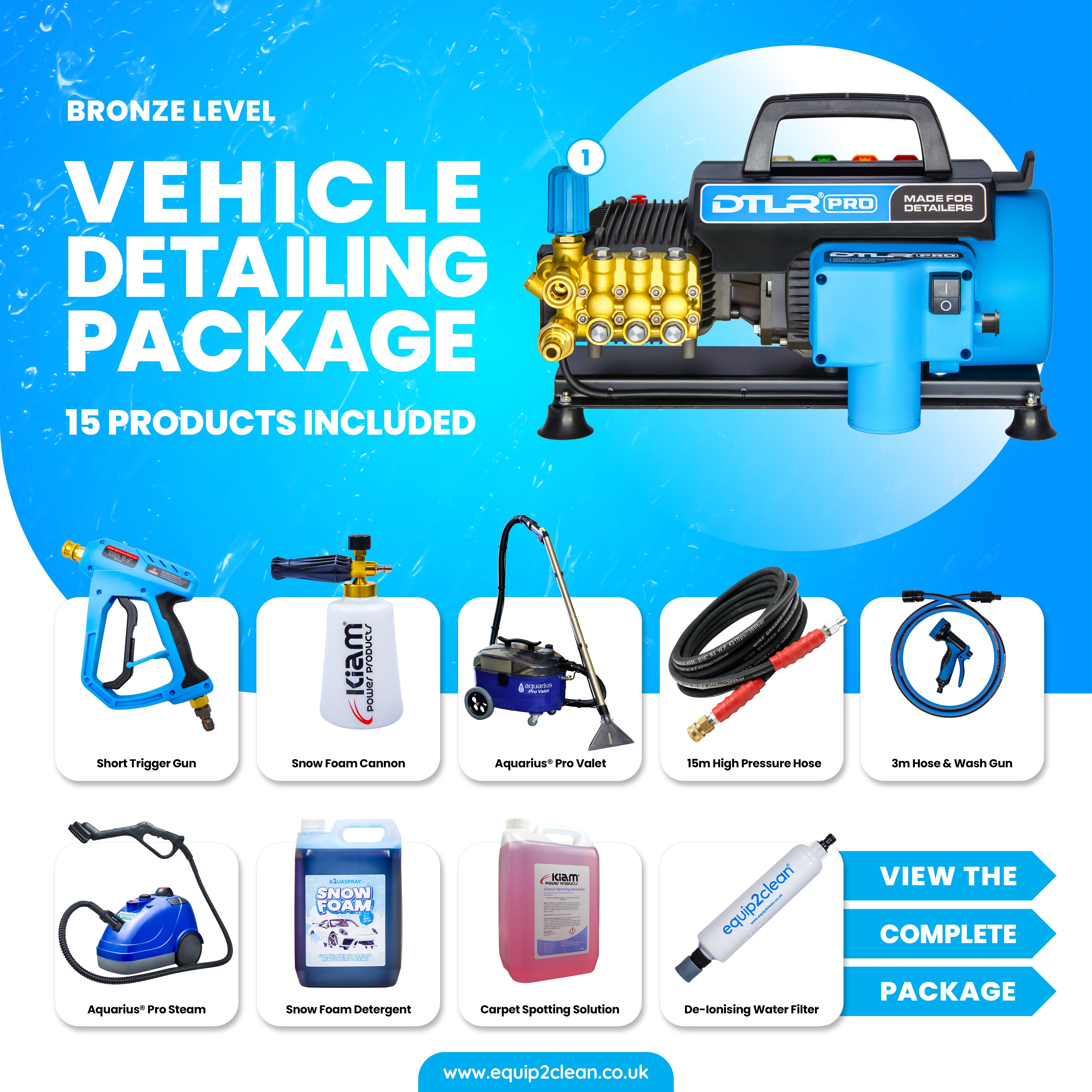 Bronze Car Detailing Business Start-Up Package