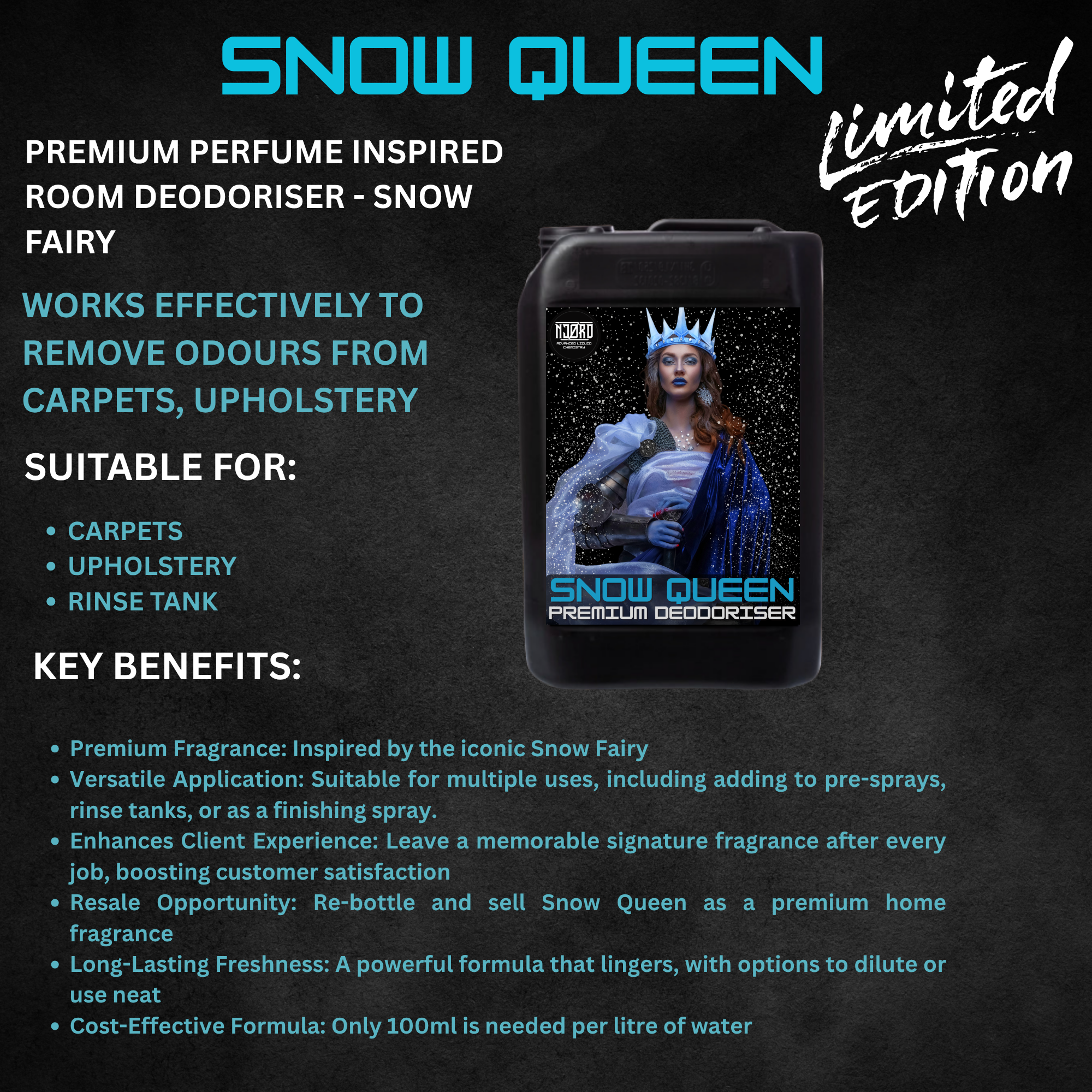 Snow Queen – Limited Edition Premium Deodoriser 6L - additional view