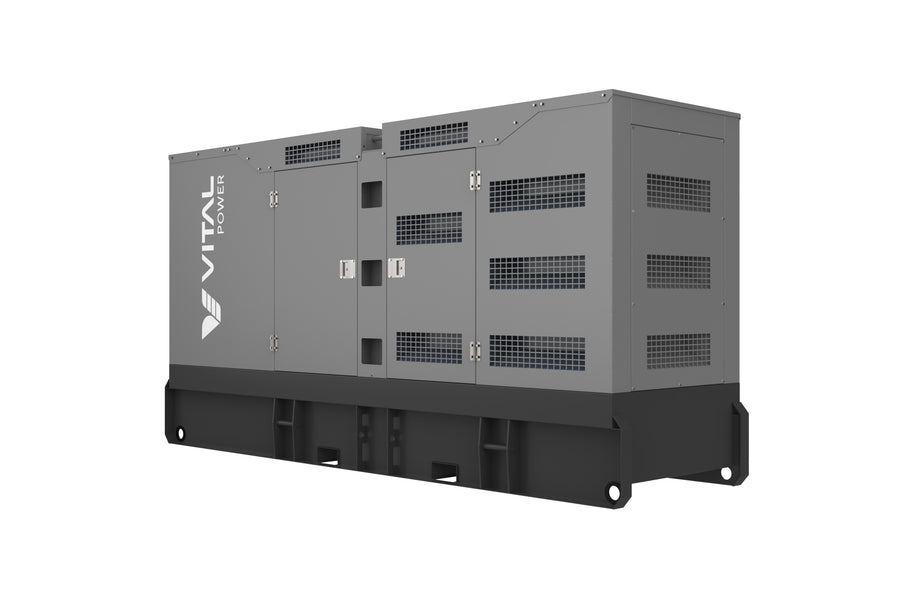 Vital Power 18kVA Diesel Generator (Canopied, Single Phase)