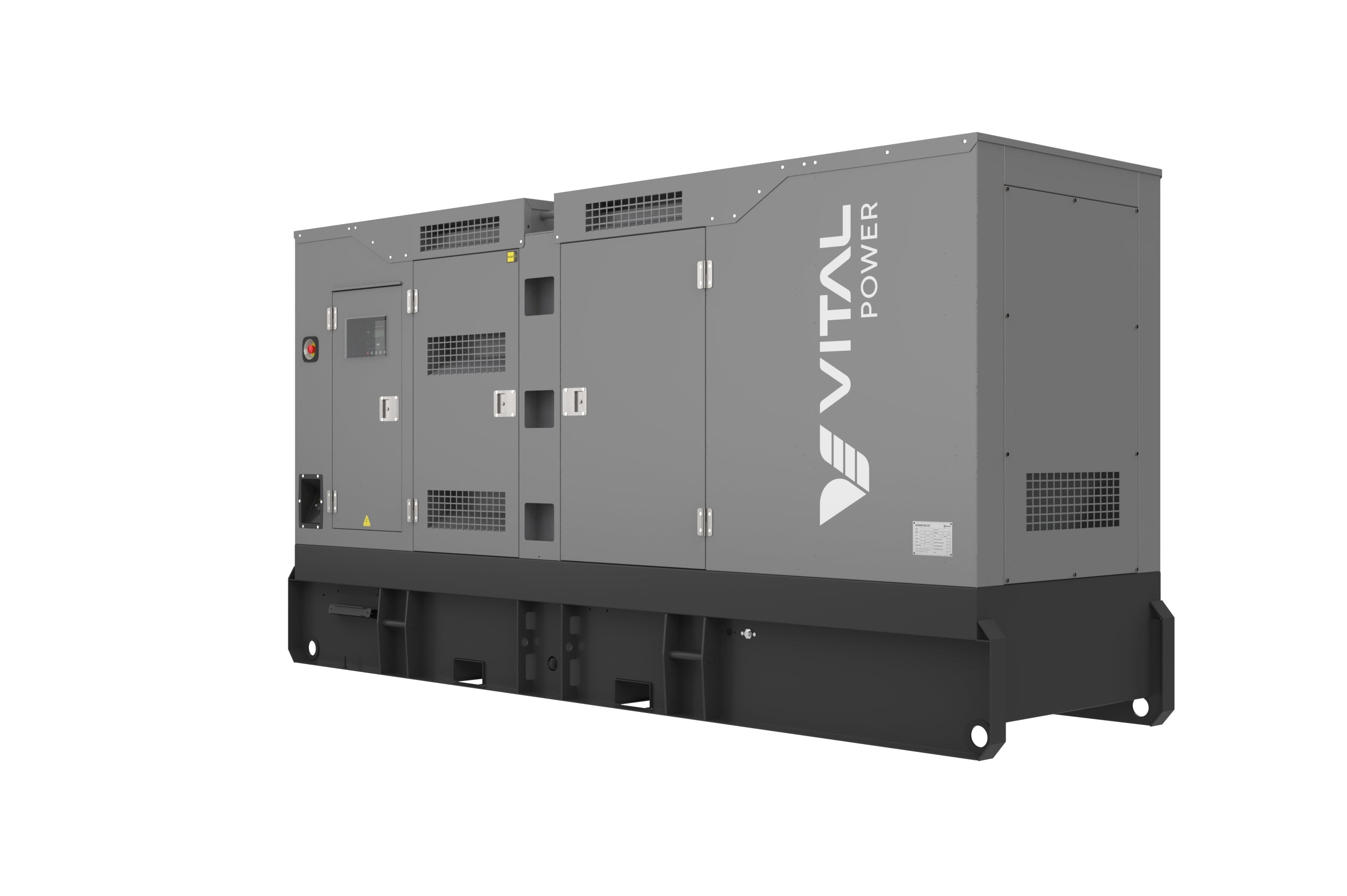 Vital Power VP18000UKS-1 18kVA Diesel Generator (Canopied, Single Phase)